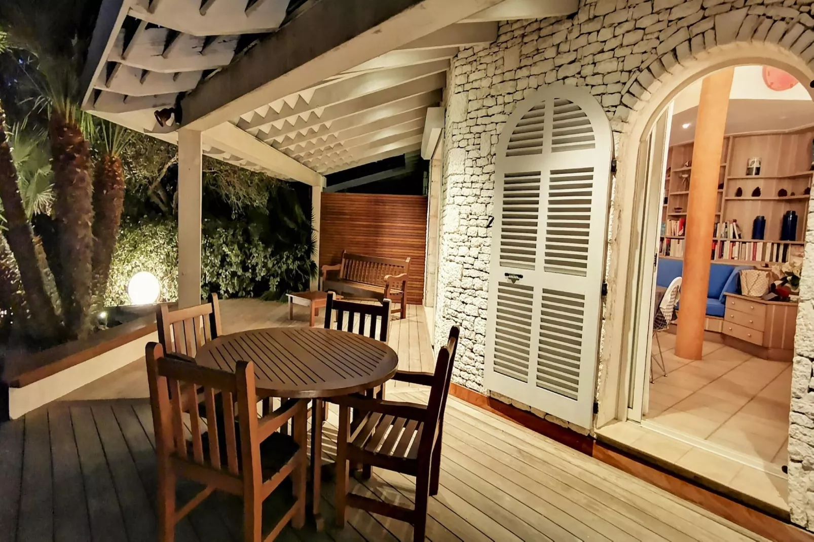 Villa le Lagon pour 4/5 personnes - Terrace balcony