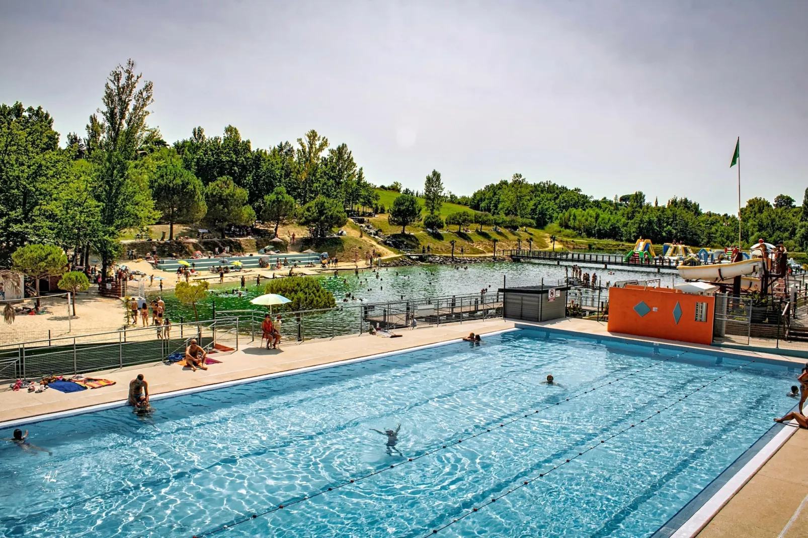 Hameaux des Lacs Two-Bedroom Cottage for 6 people - Piscine