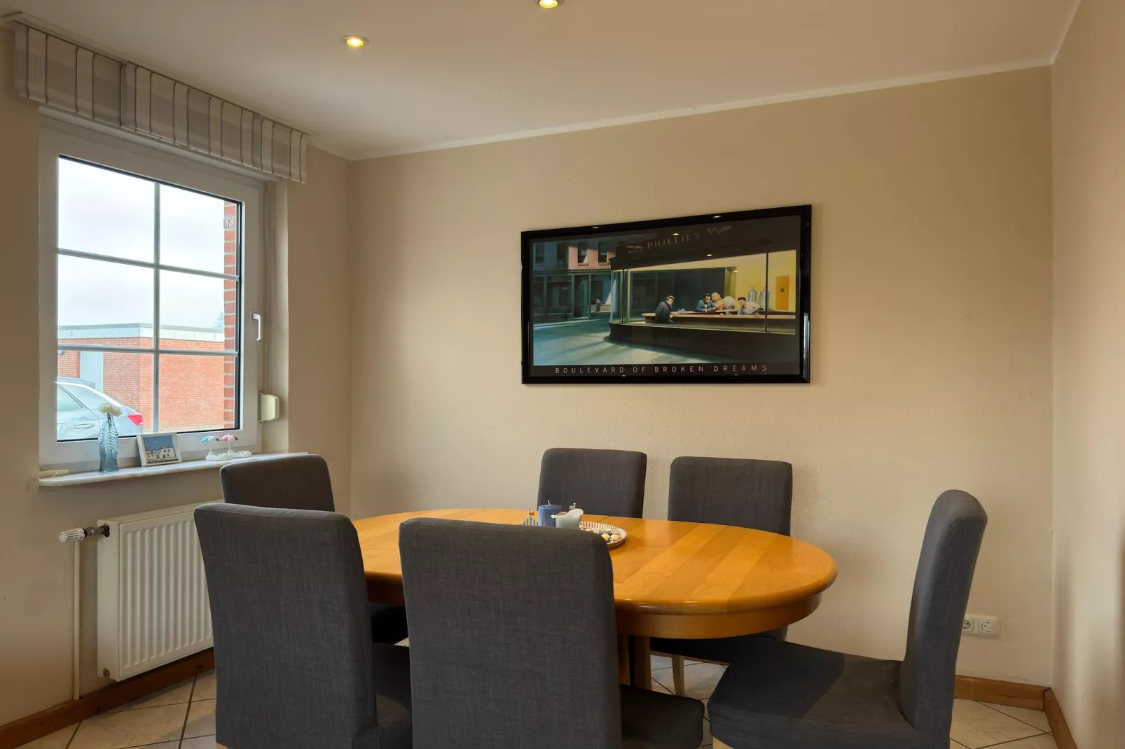 Bungalow in Dornumersiel - Salle à manger