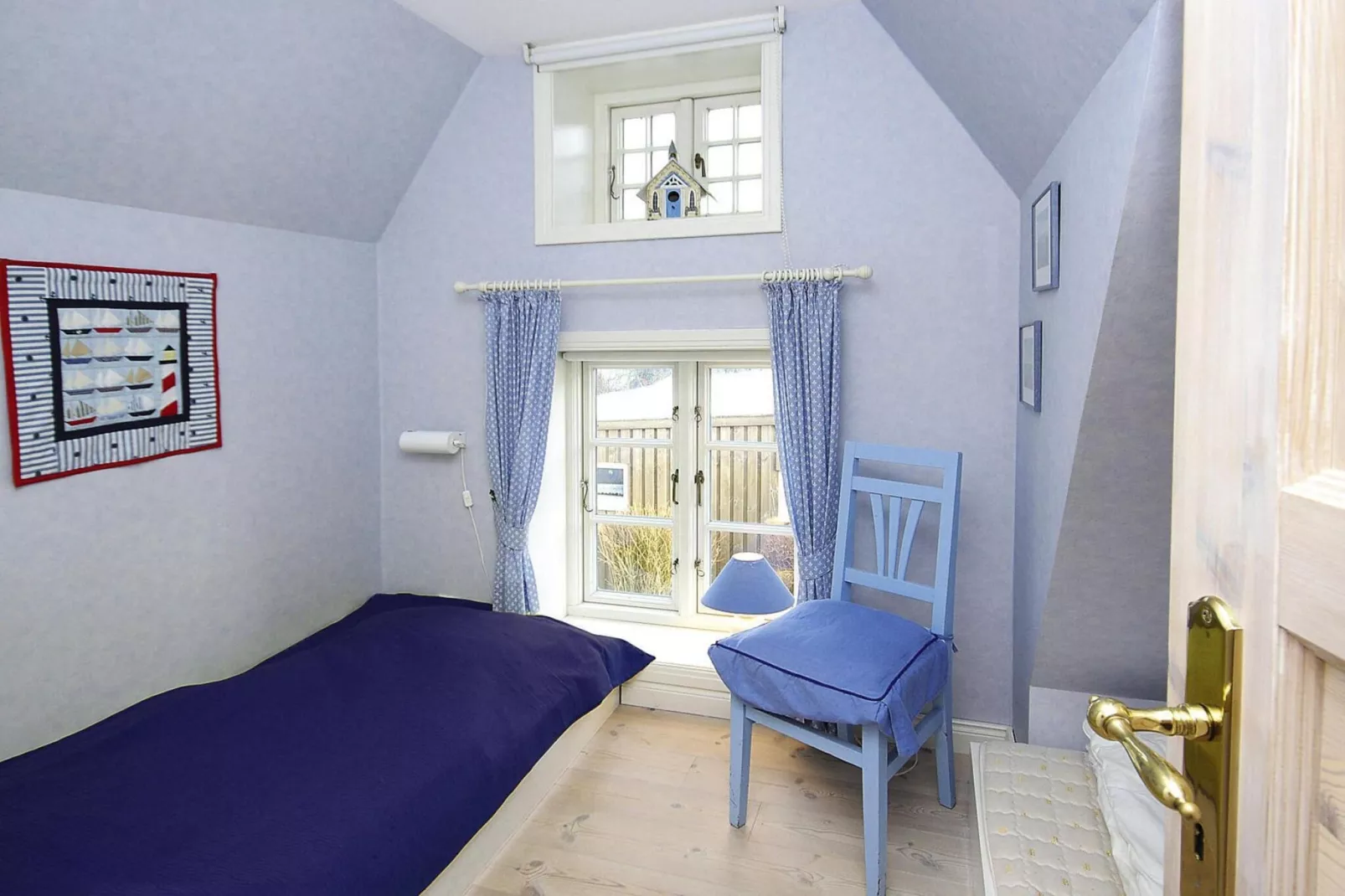 Doppelhaus in Oldsum auf Föhr-Haus 1 - Schlafzimmer