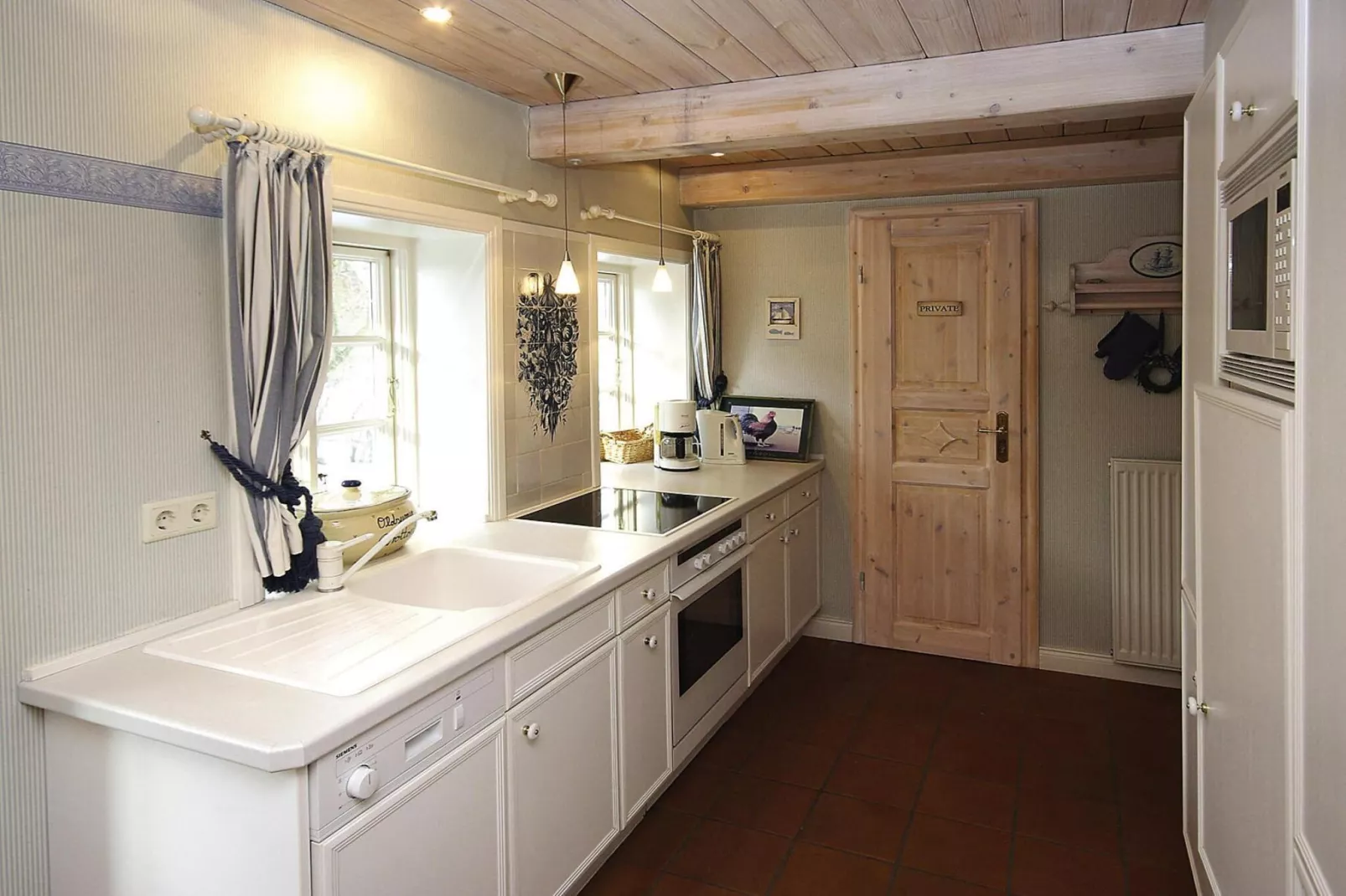 Doppelhaus in Oldsum auf Föhr-Haus 1 - Küche