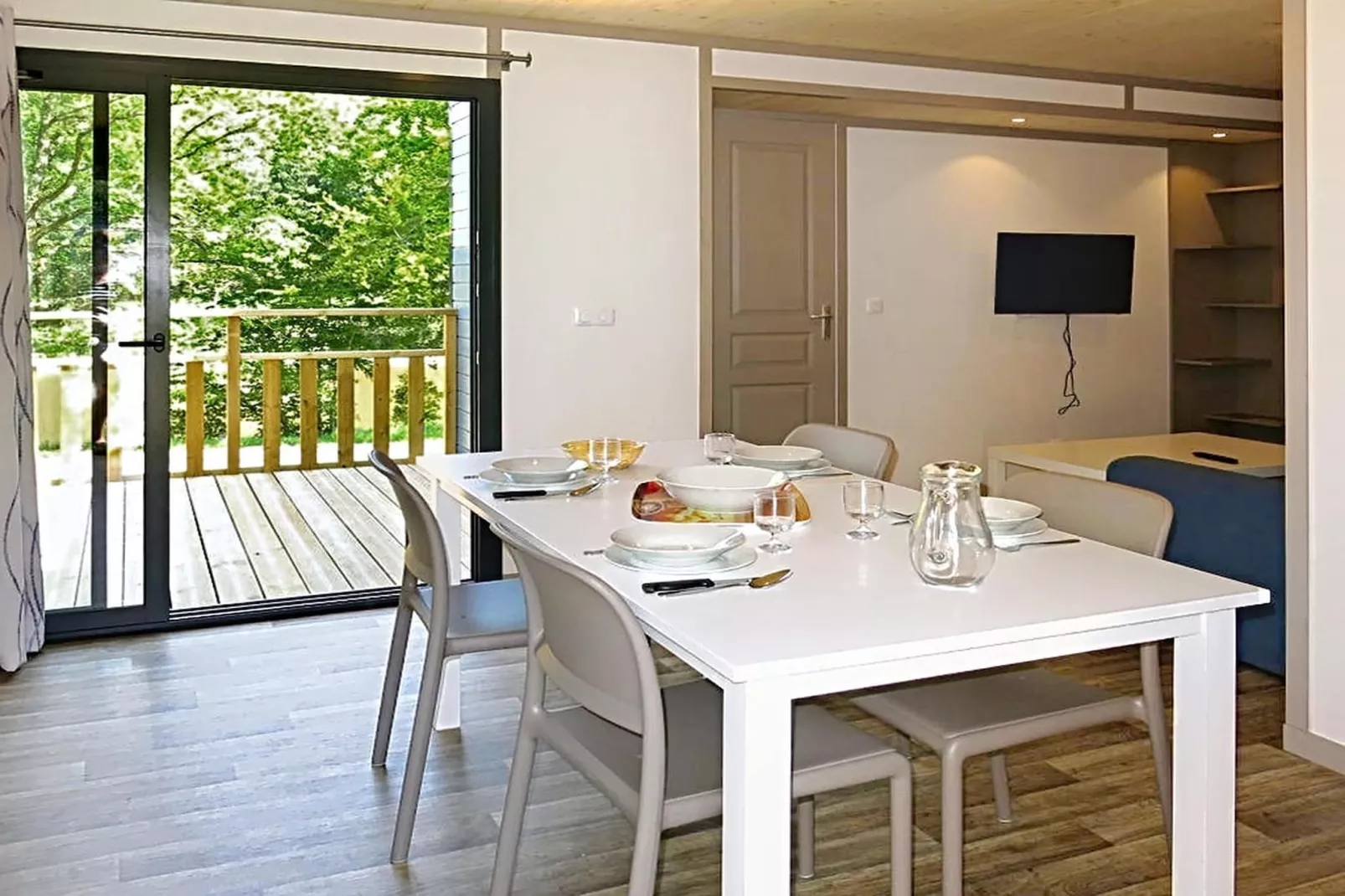 Cottage 3 pièces PMR - 4 pers - Esszimmer