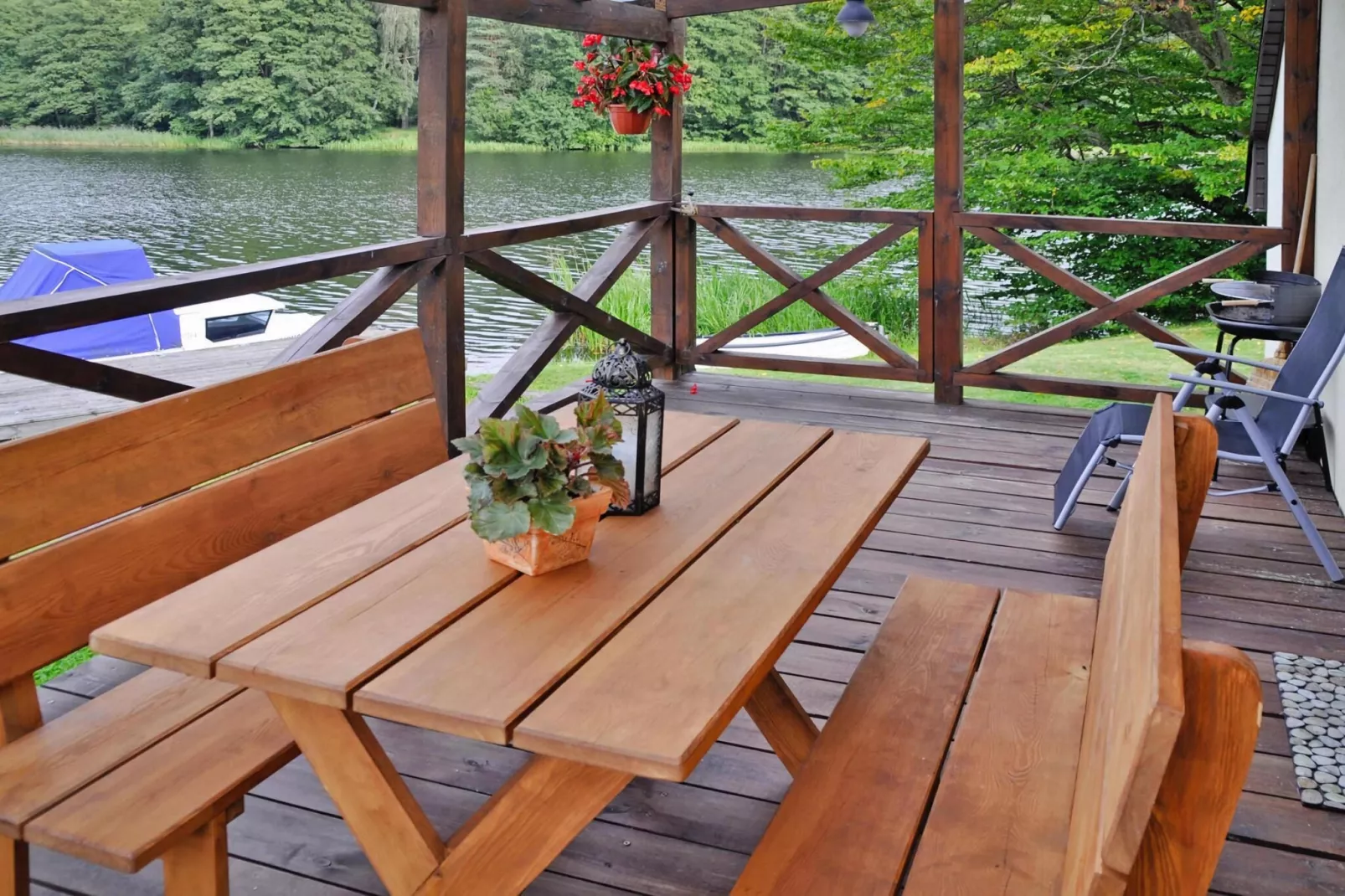Dom wakacyjny dla 5 osób w Rosnowie-Terrace balcony