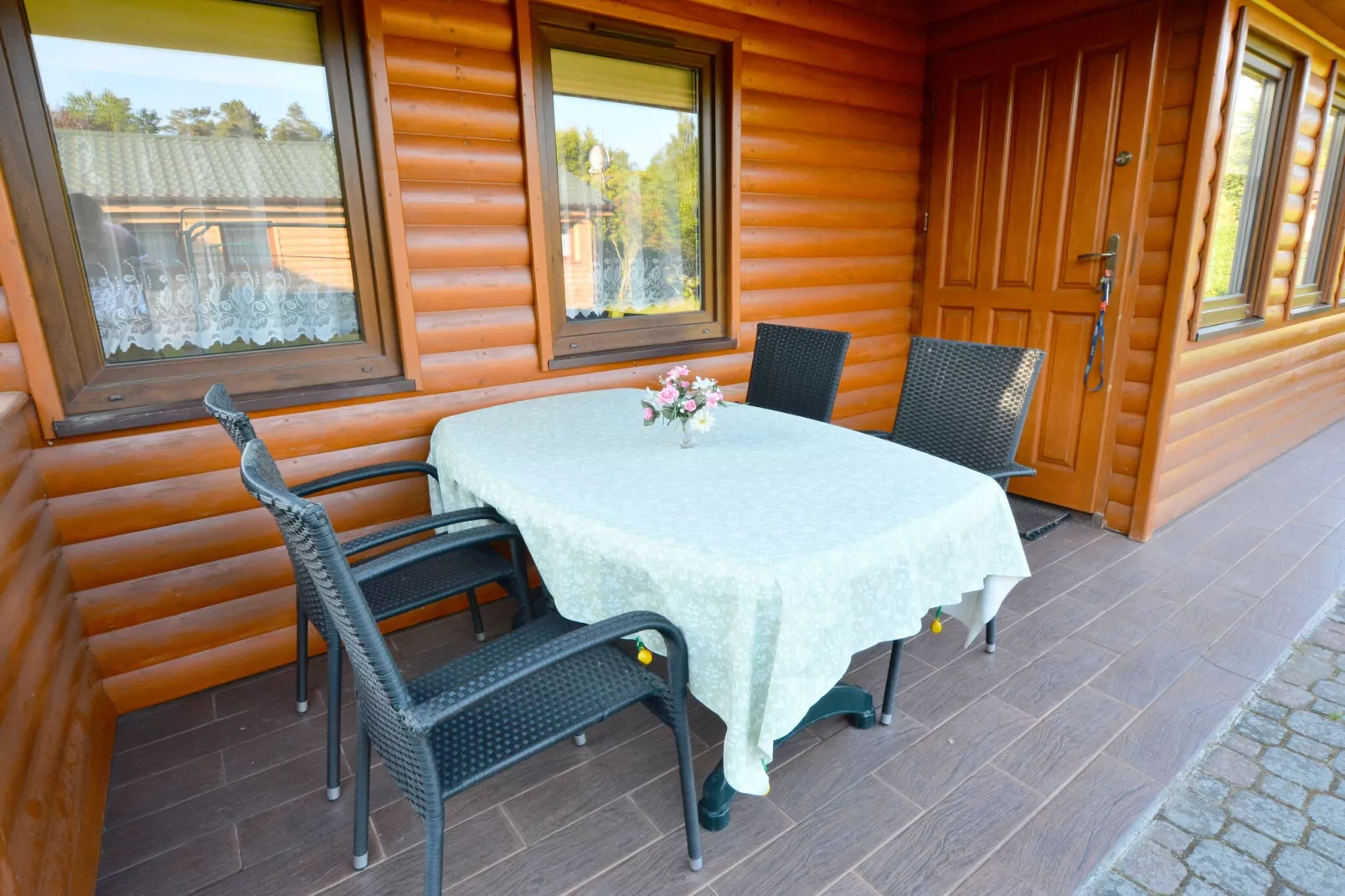Dom w Rosnowie-Terrassenbalkon