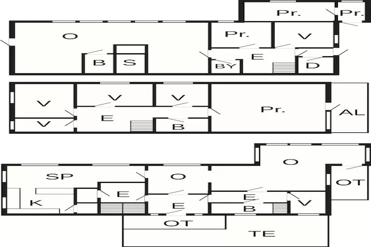10 person holiday home in Folkestad - Floor plan