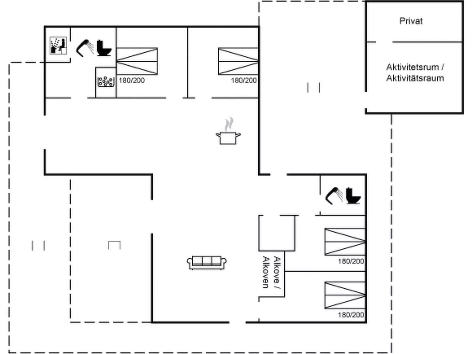 "Heidi" - 1km from the sea