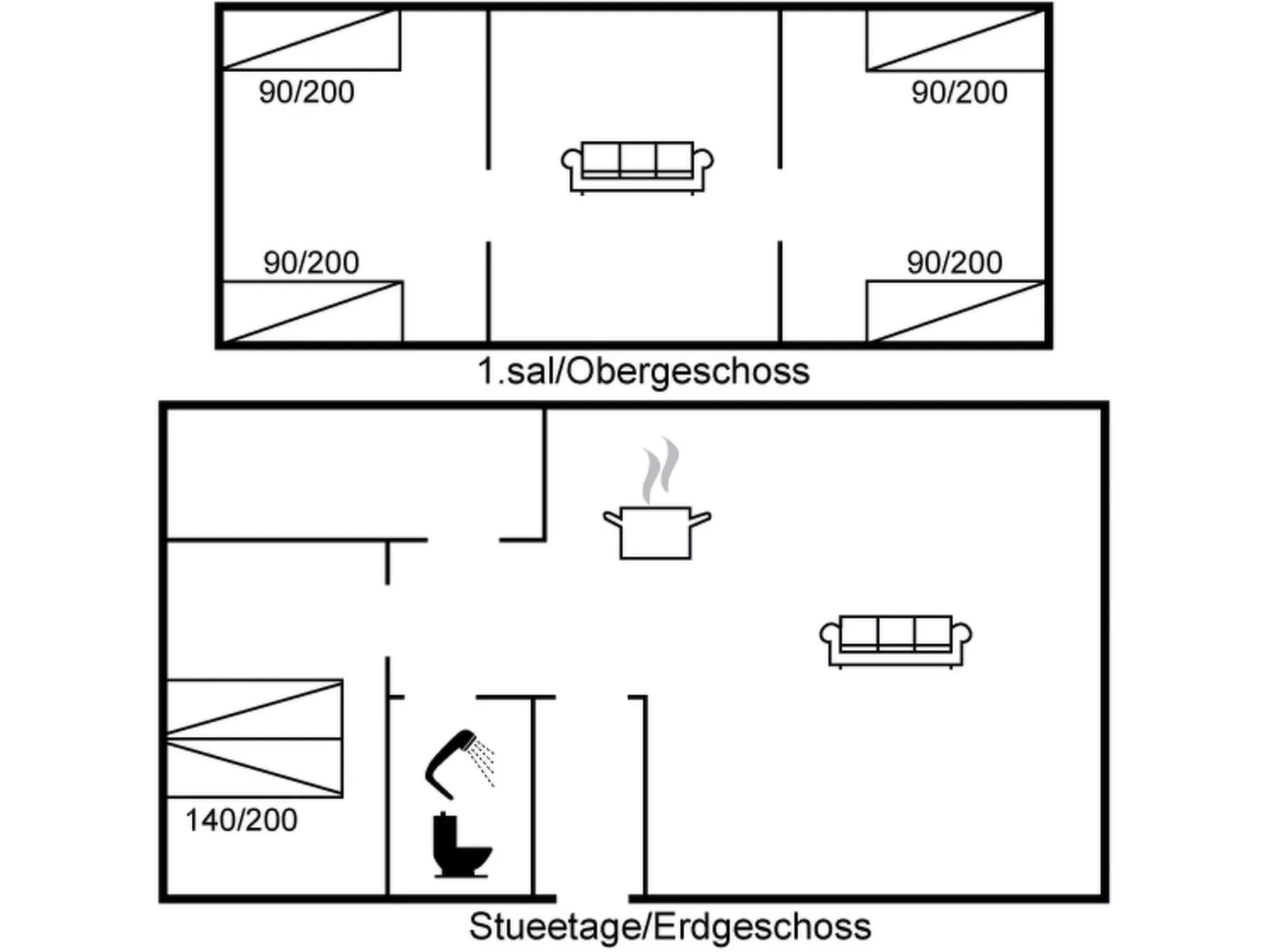 "Hilaria" - 2.1km from the sea