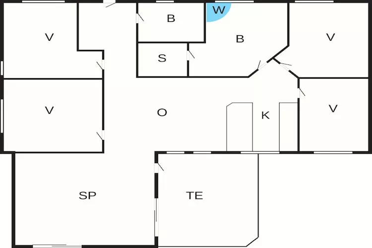 Superbe maison de vacances avec terrasse - Plan
