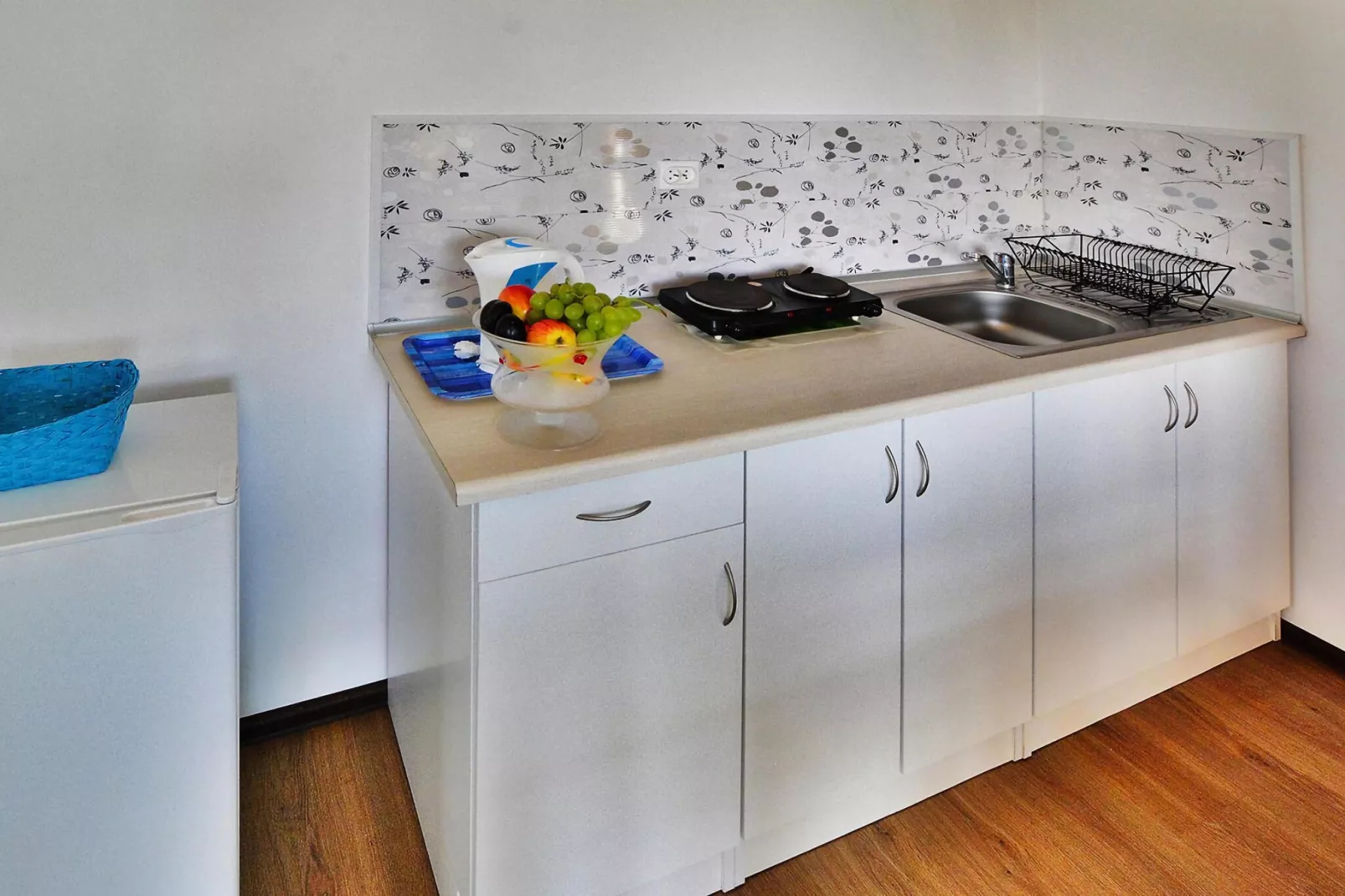 Piętrowy dom wakacyjny z tarasem 40 m2 dla 5 osób Jarosławiec-Kitchen