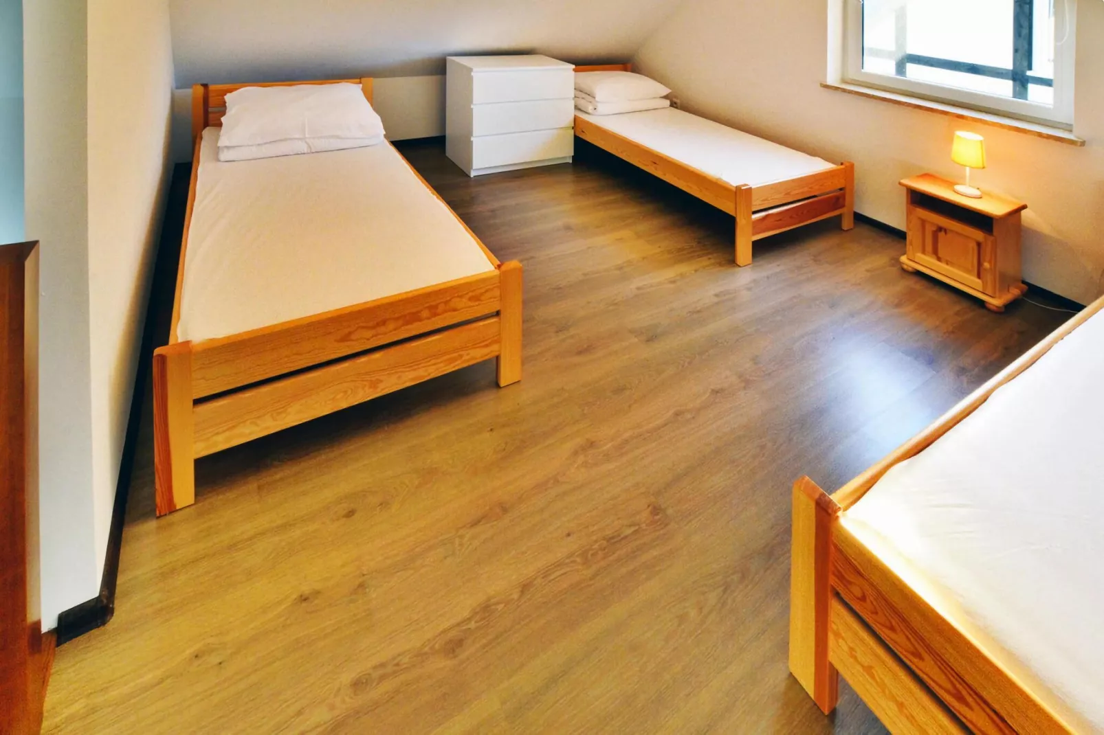 Piętrowy dom wakacyjny z tarasem 40 m2 dla 5 osób Jarosławiec-Bedroom