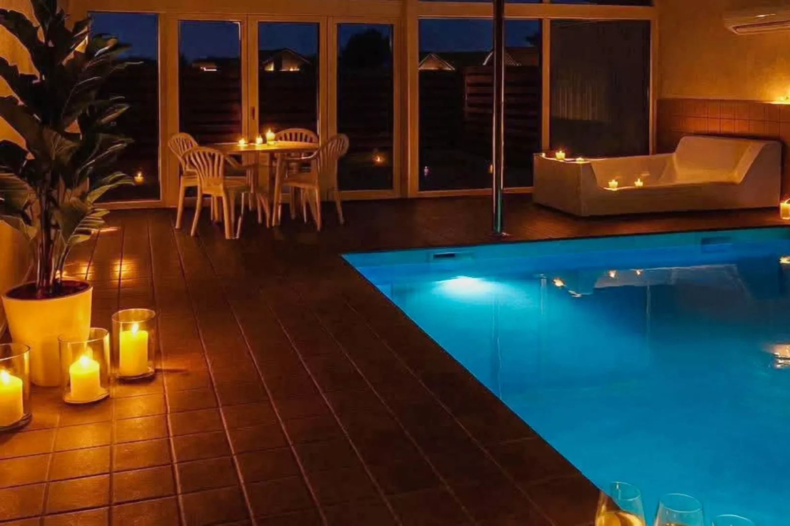 4 Sterne Ferienhaus in Blokhus - Schwimmbad