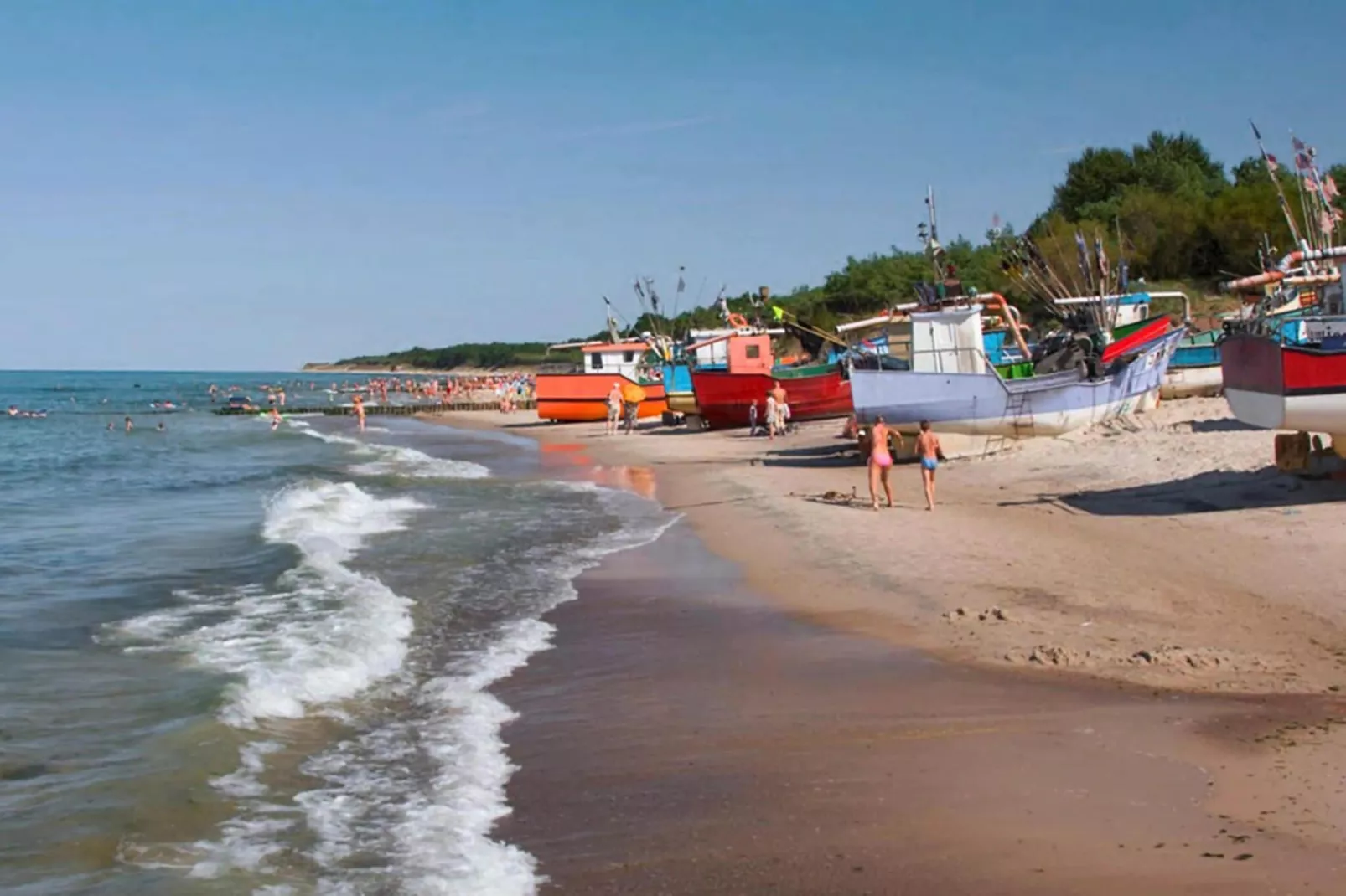 Piętrowy dom wakacyjny z tarasem 40 m2 dla 5 osób Jarosławiec-Areas summer 5km