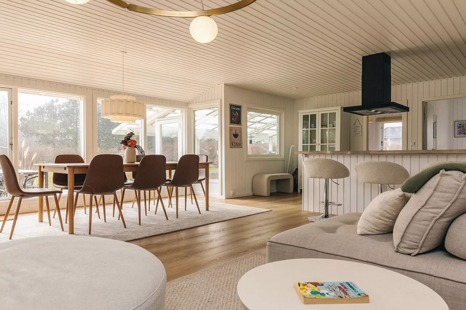 Ferienhaus, 500 m vom Strand entfernt