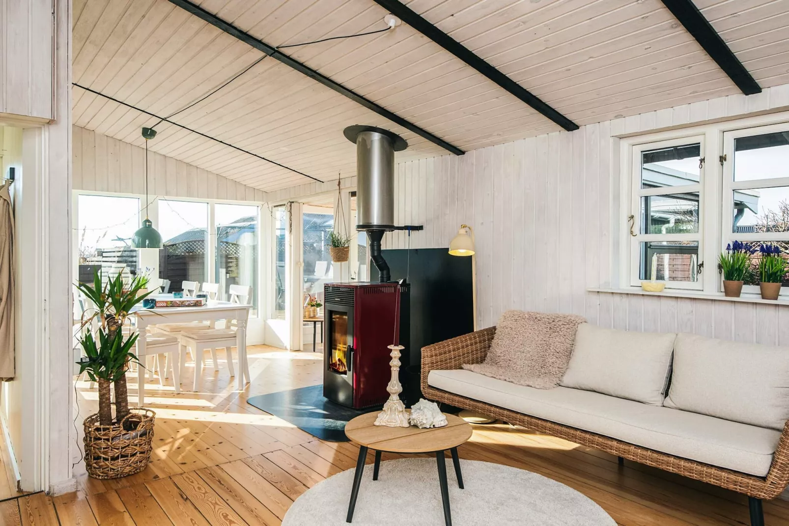 Maison de vacances pour 6 a Rønde