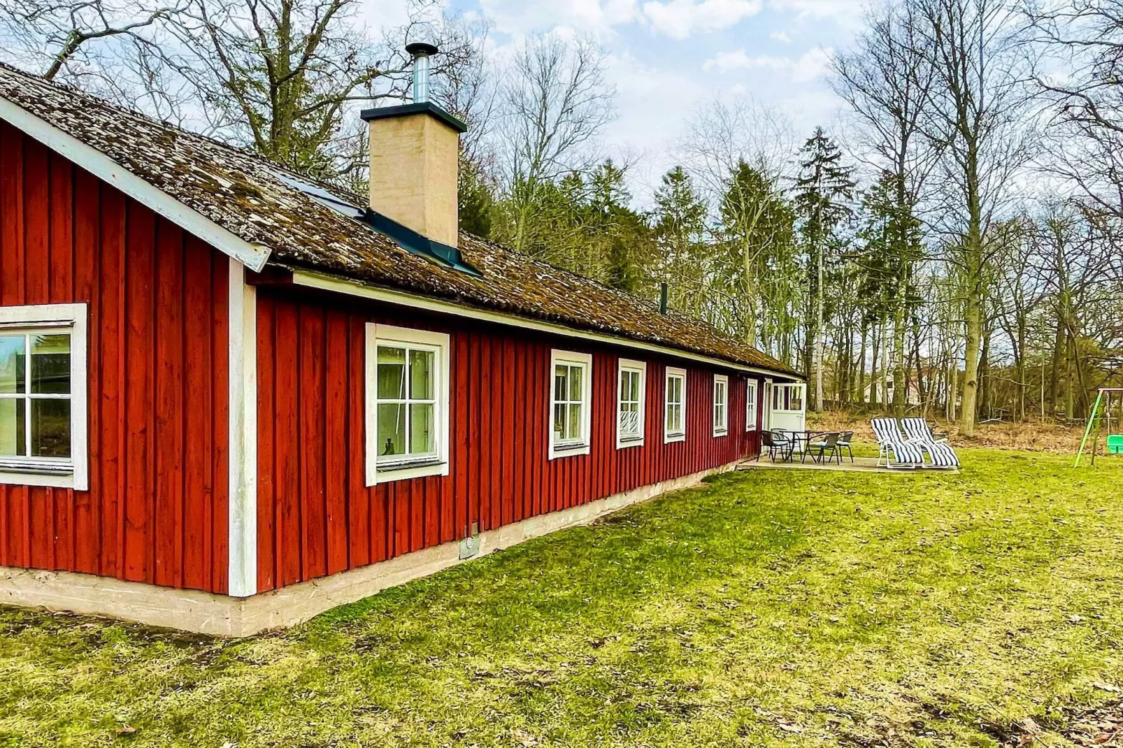 6 Personen Ferienhaus in ROCKNEBY - Im Freien