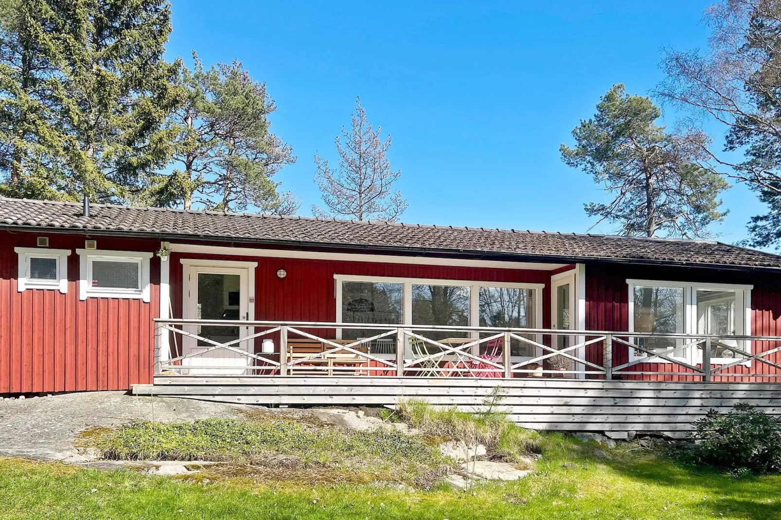 6 Personen Ferienhaus in Djurhamn - Im Freien