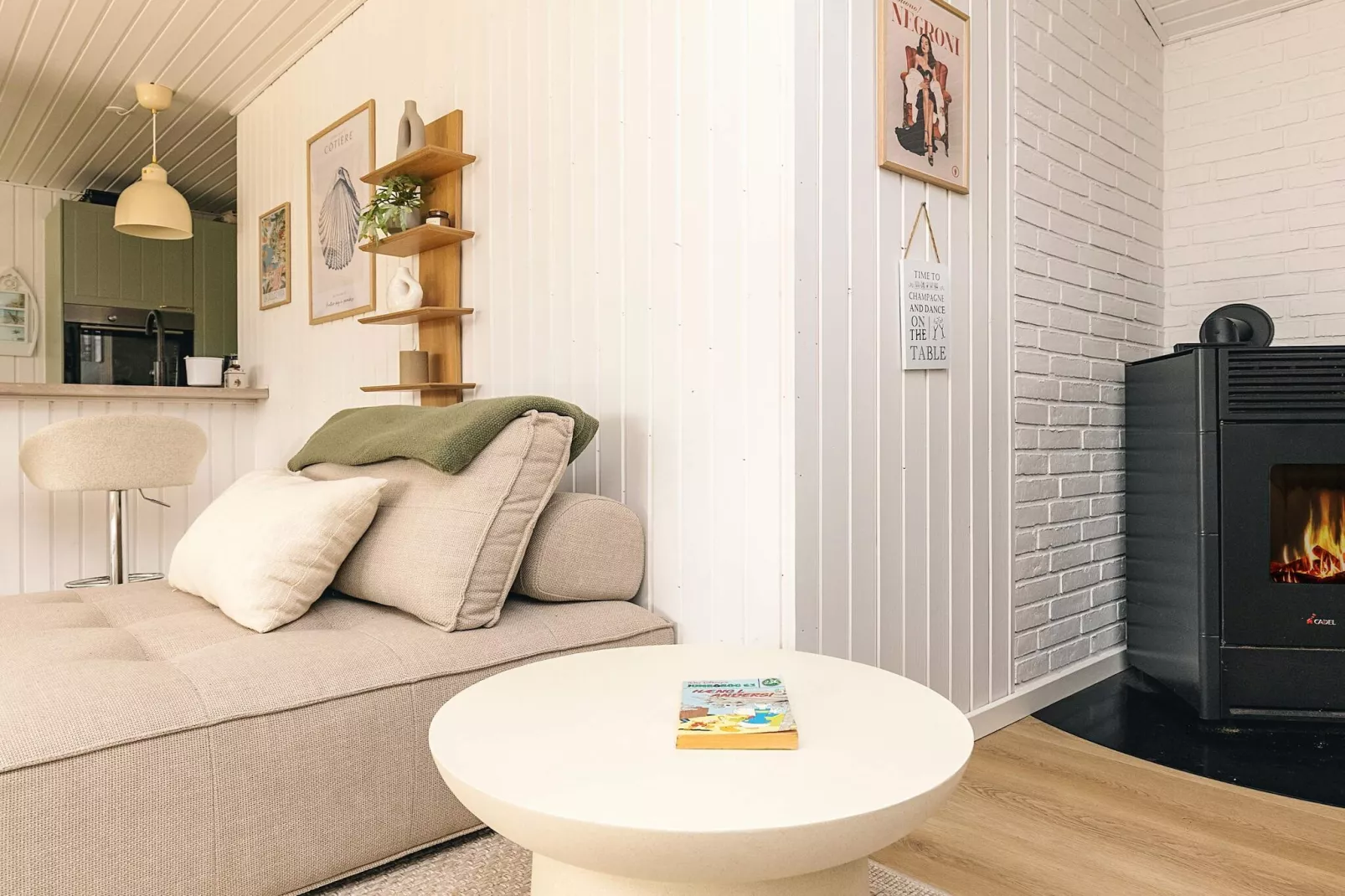 Ferienhaus, 500 m vom Strand entfernt - Innenbereich