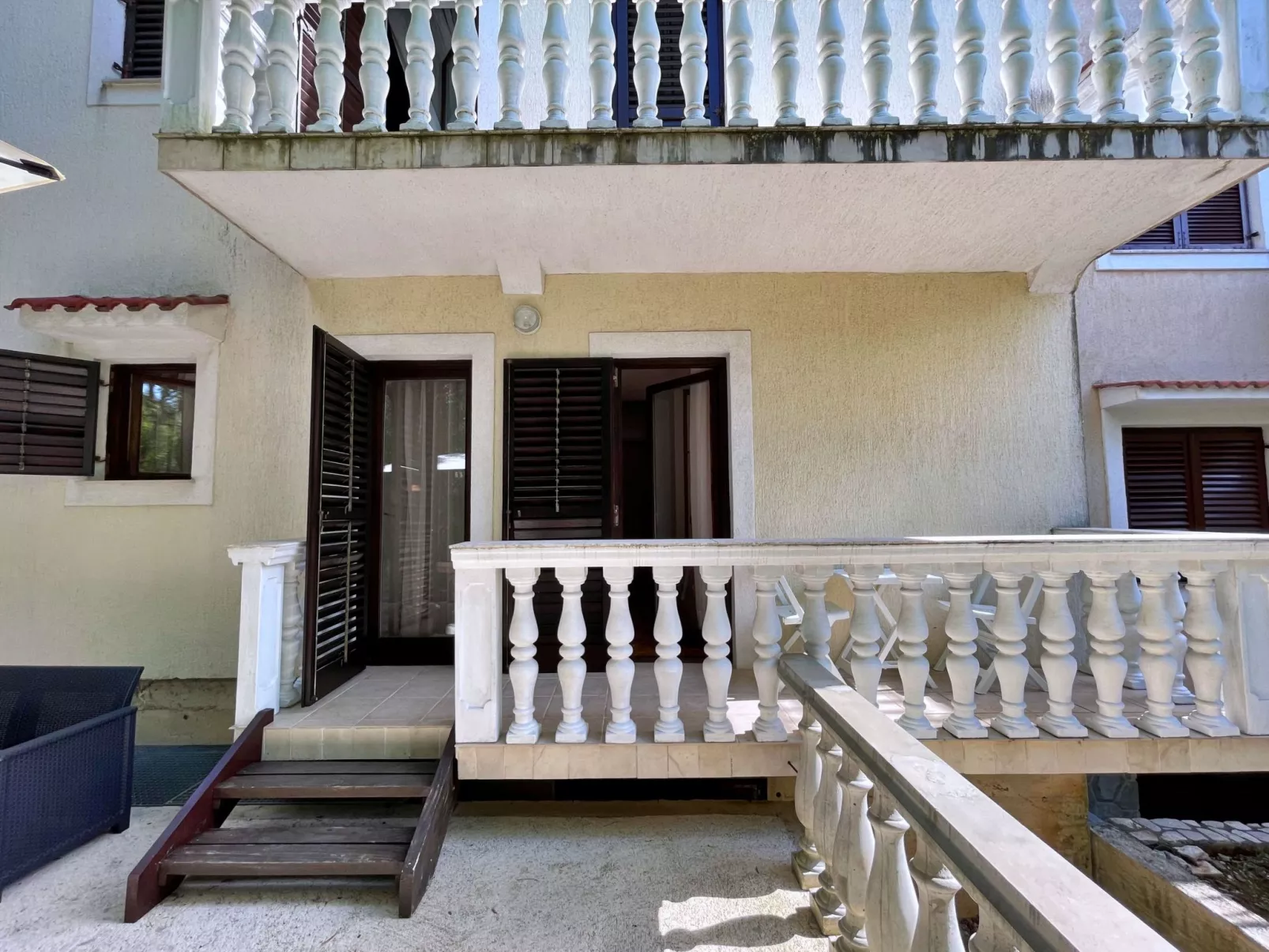 Apartment Brebric - 540 Meter vom Meer entfernt - Dehors