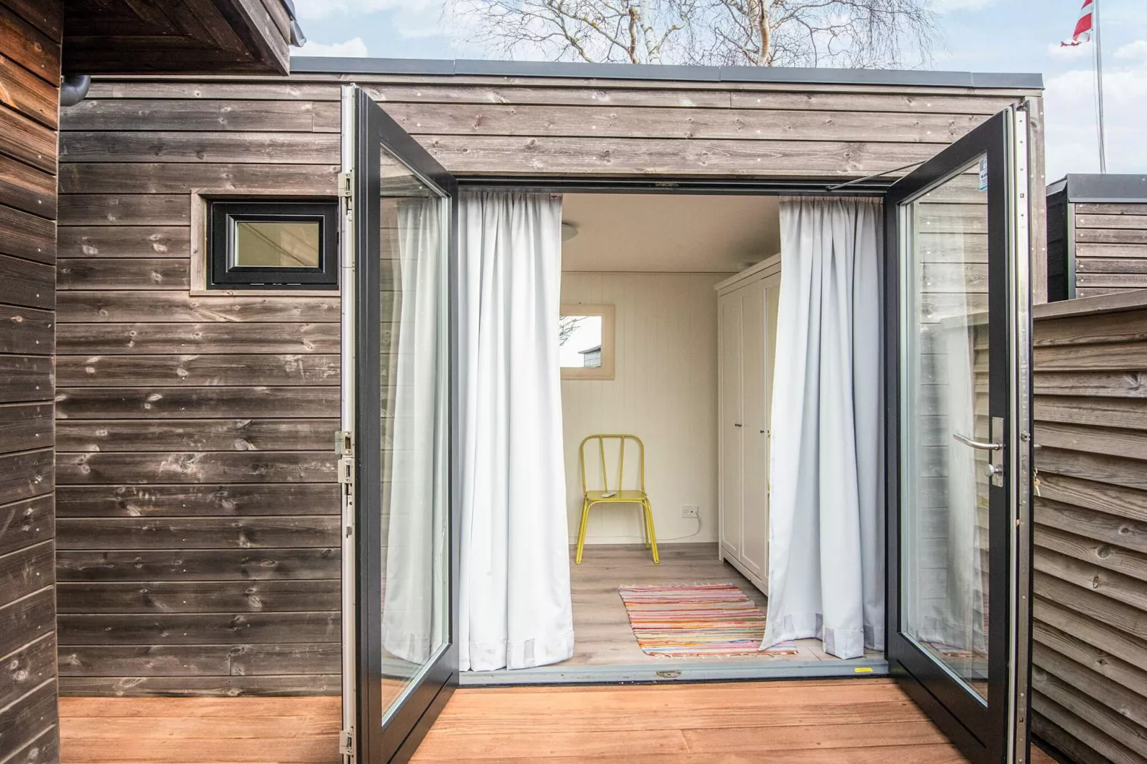 4 Sterne Ferienhaus in Rønde - Im Freien