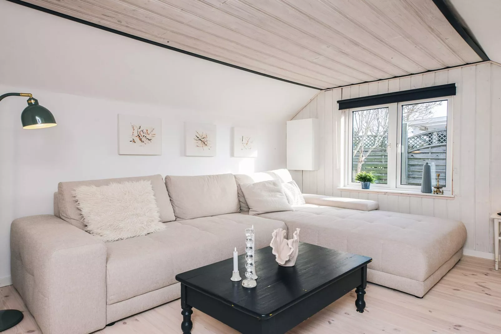 Maison de vacances pour 6 a Rønde - Intérieur