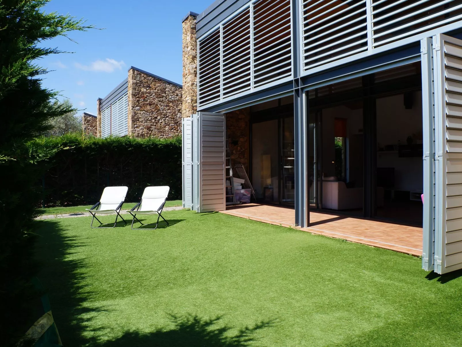 Costabravaforrent Gavarres, für 6 Personen mit Gemeinschaftspool - Dehors