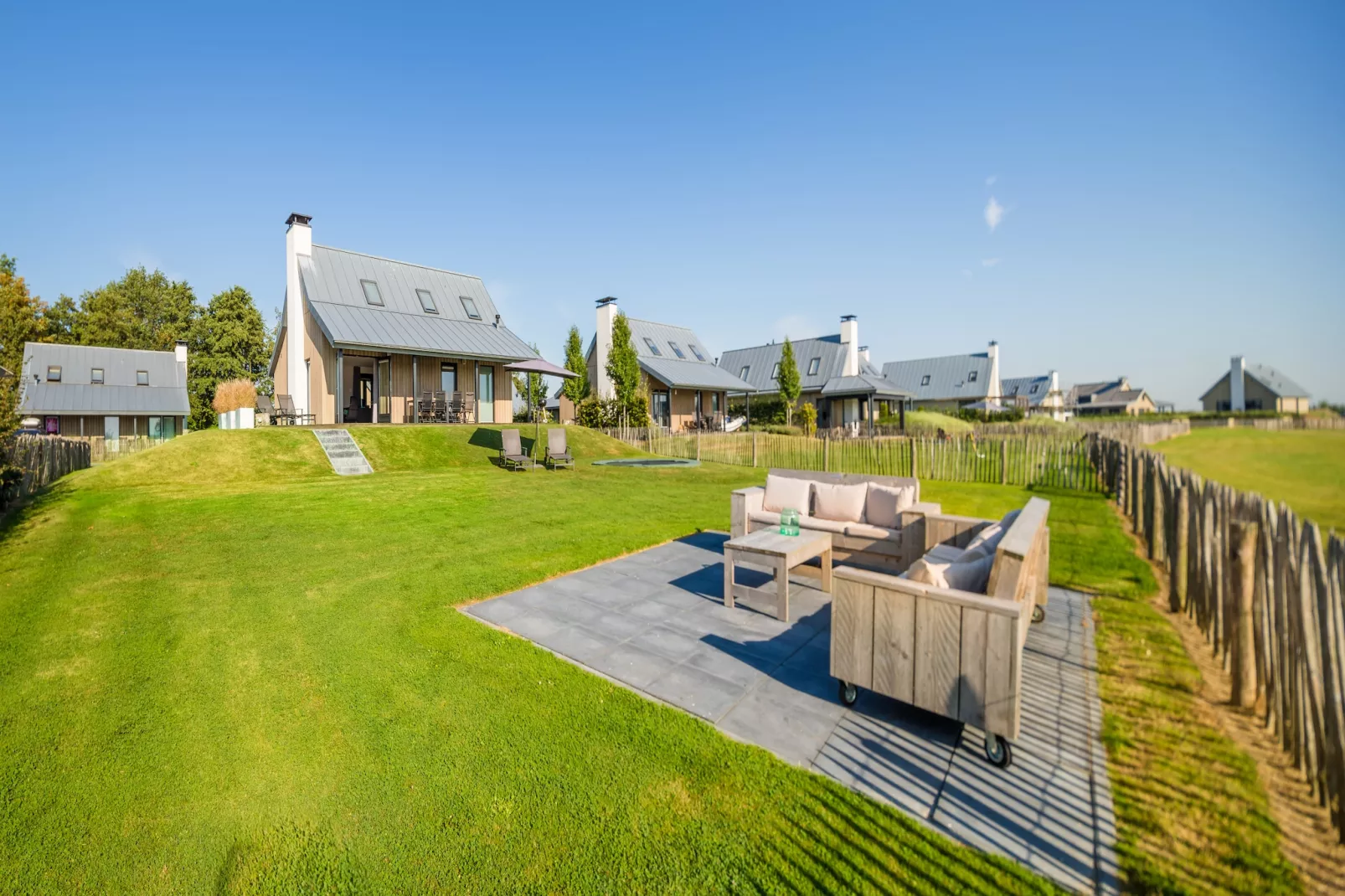 Resort Waterrijk Oesterdam 8 - Außenbereich Sommer