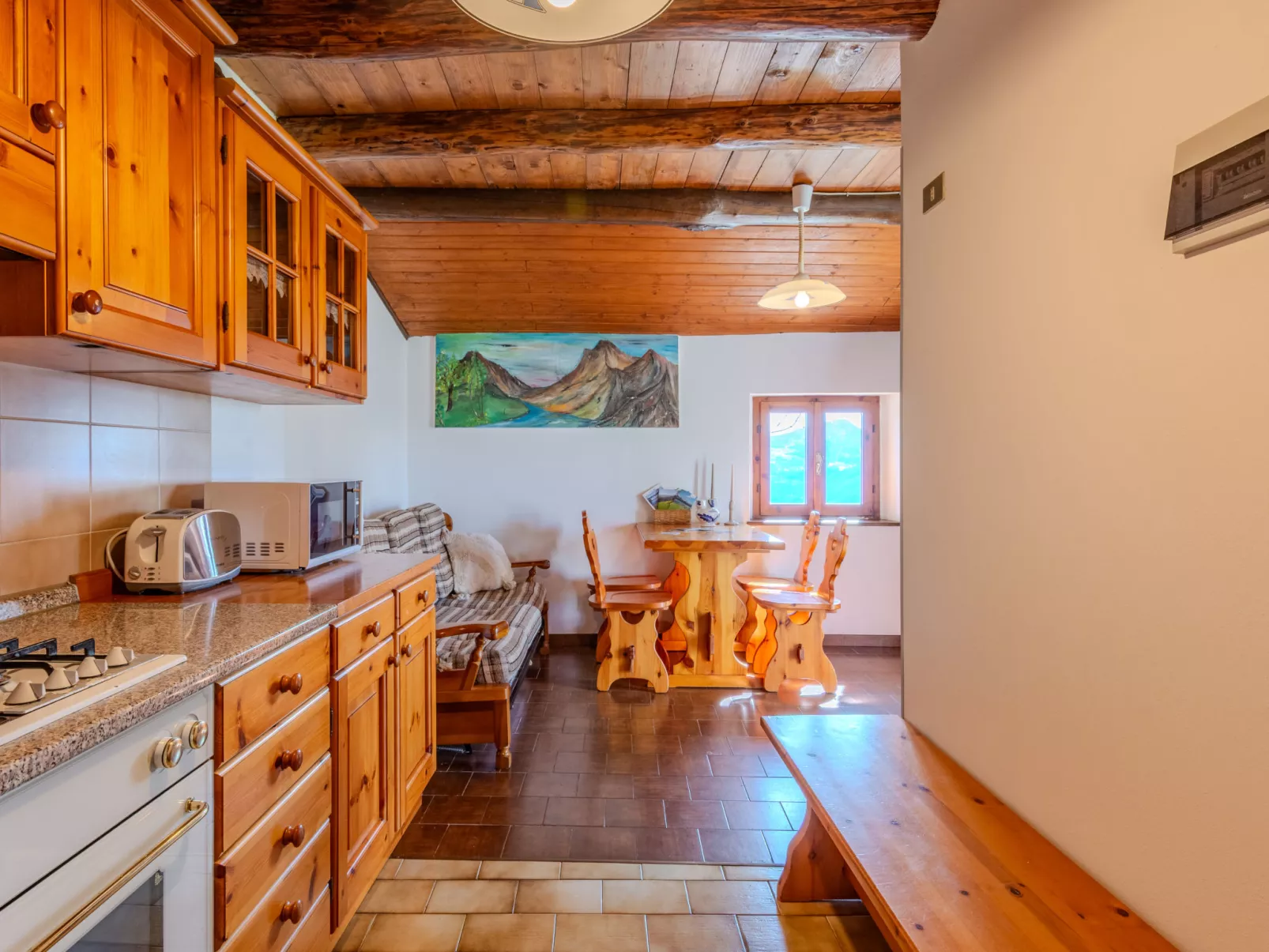 Baita Santina - Dedans