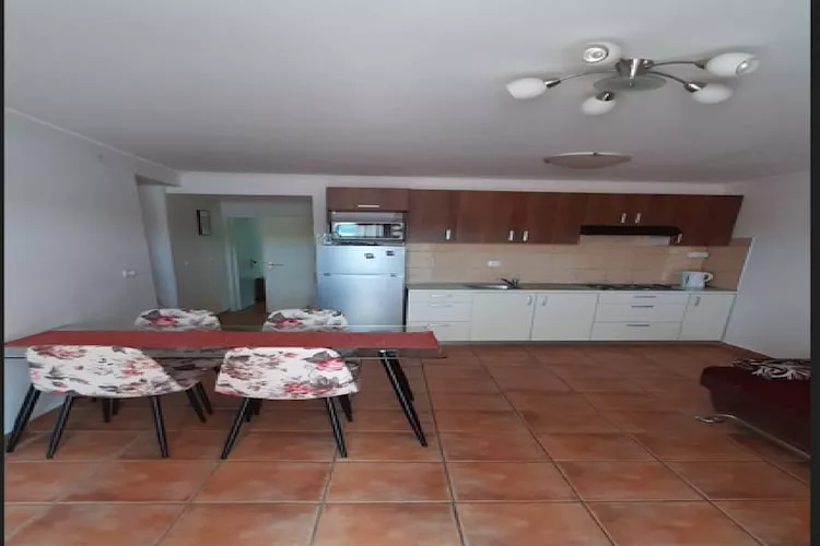 Apartments Snjezana - One Bedroom Apartment with Balcony and Sea View A1 - Kitchen