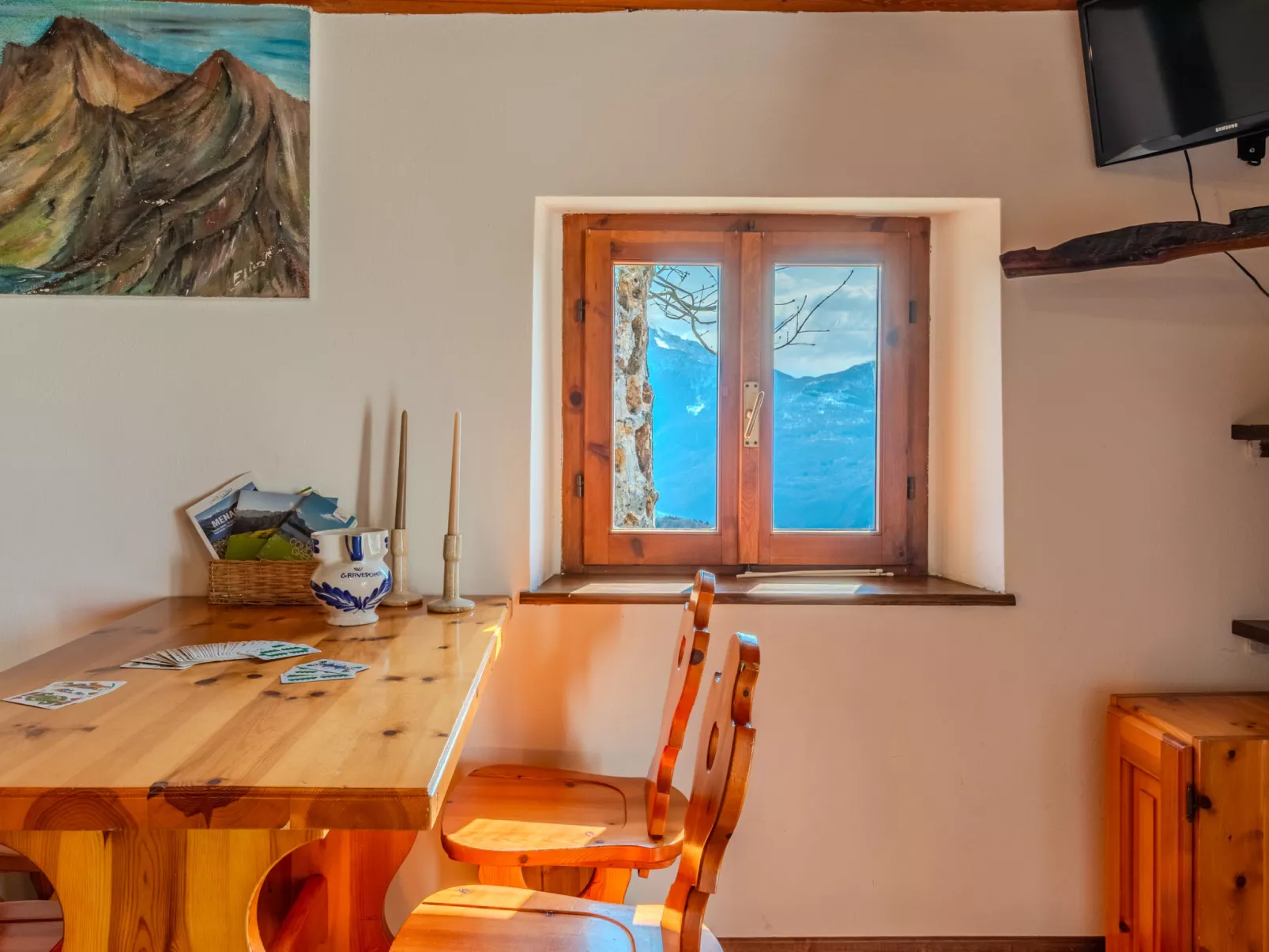 Baita Santina - Dedans