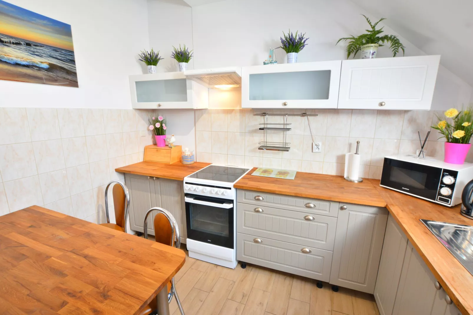 Mieszkanie wakacyjne 60 m2 Słowino-Kitchen