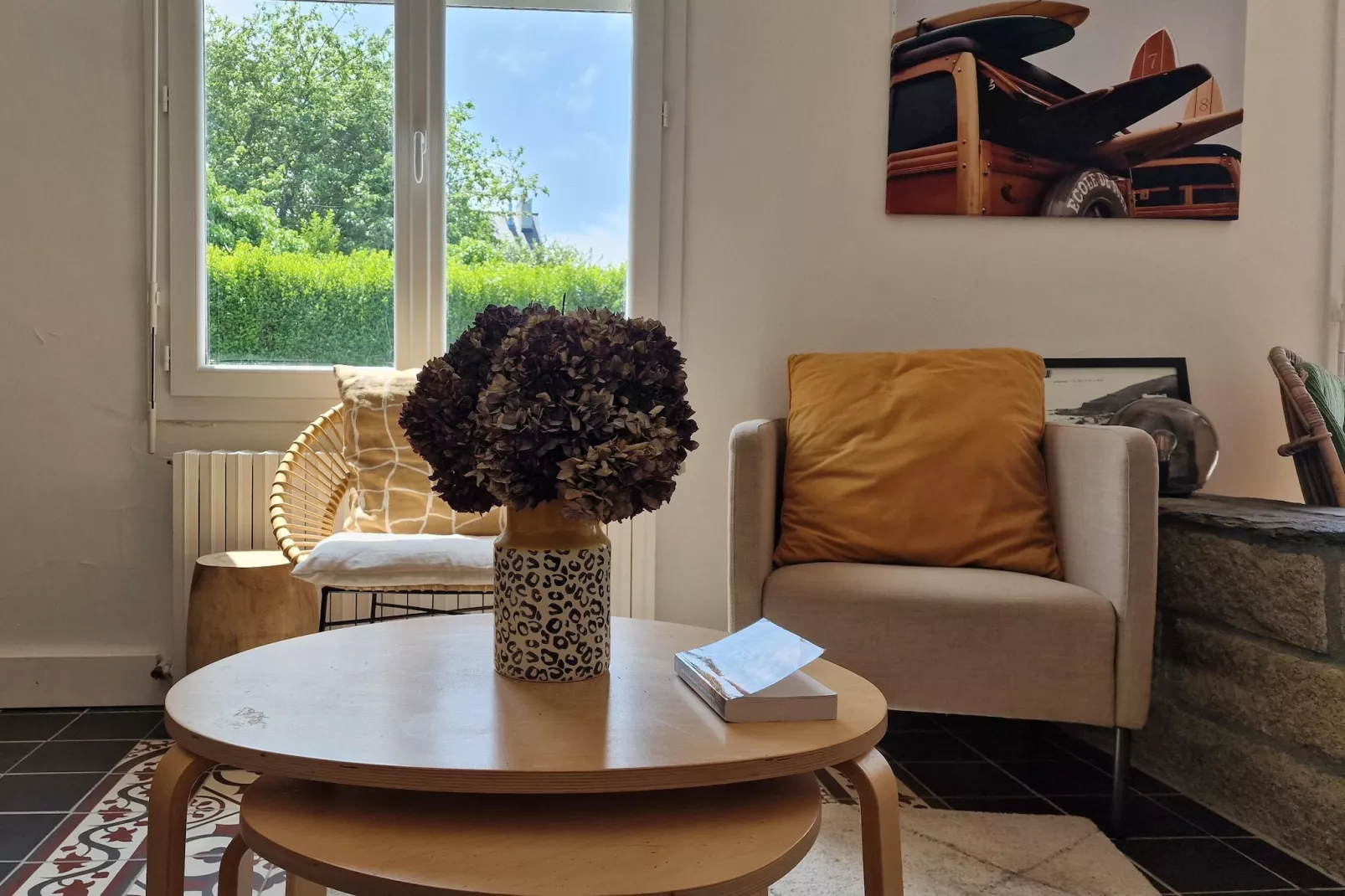 Holiday home in Locquirec - Salon