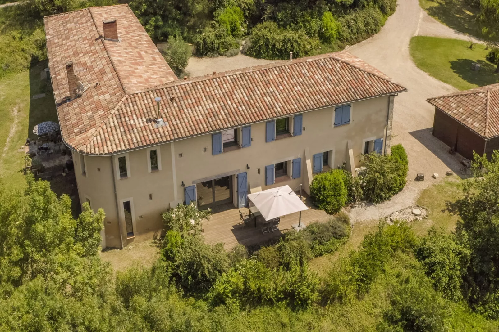 SCI Le Caz Propriété – Villa de Luxe dans le Sud de la France 14 persons - Außenbereich Sommer