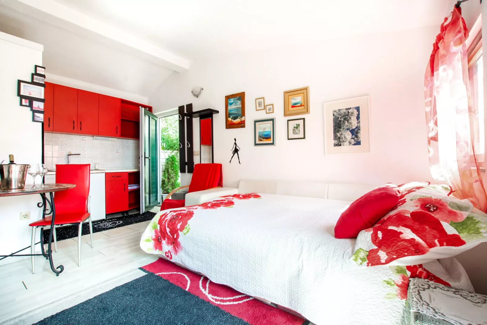 Studio apartment Babilo A3 - Schlafzimmer