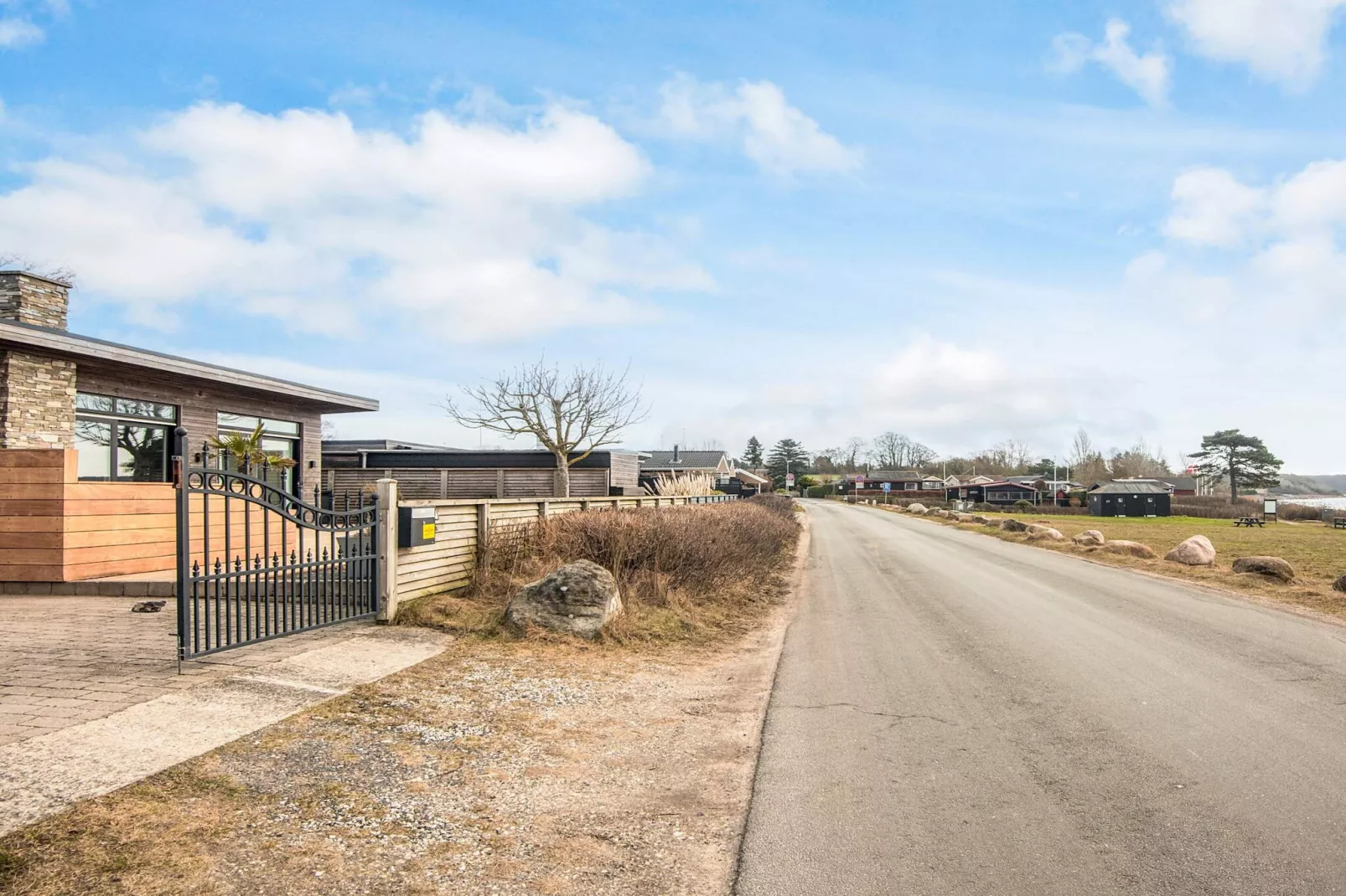 4 Sterne Ferienhaus in Rønde - Wasserblick