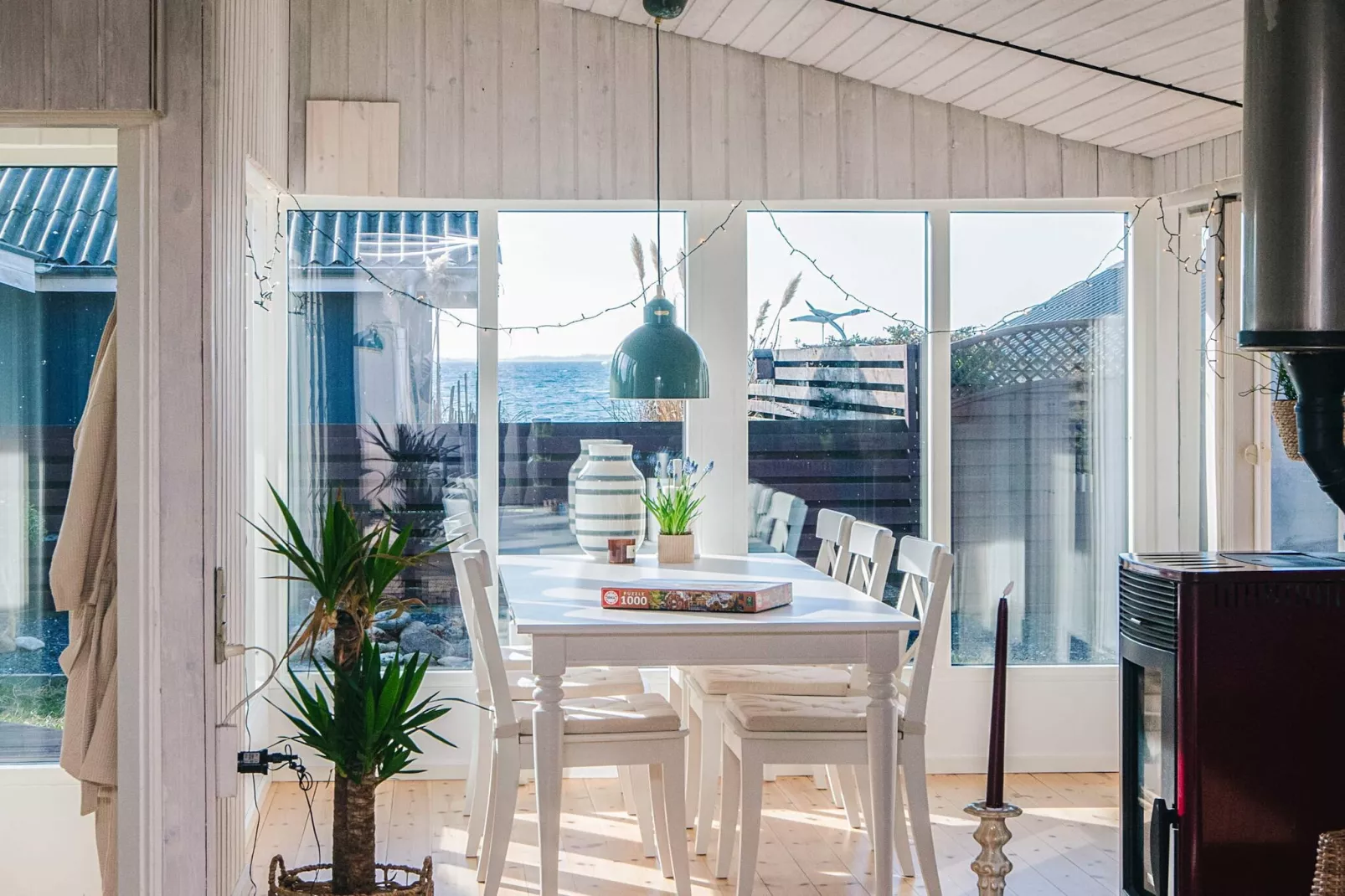 Maison de vacances pour 6 a Rønde - Intérieur