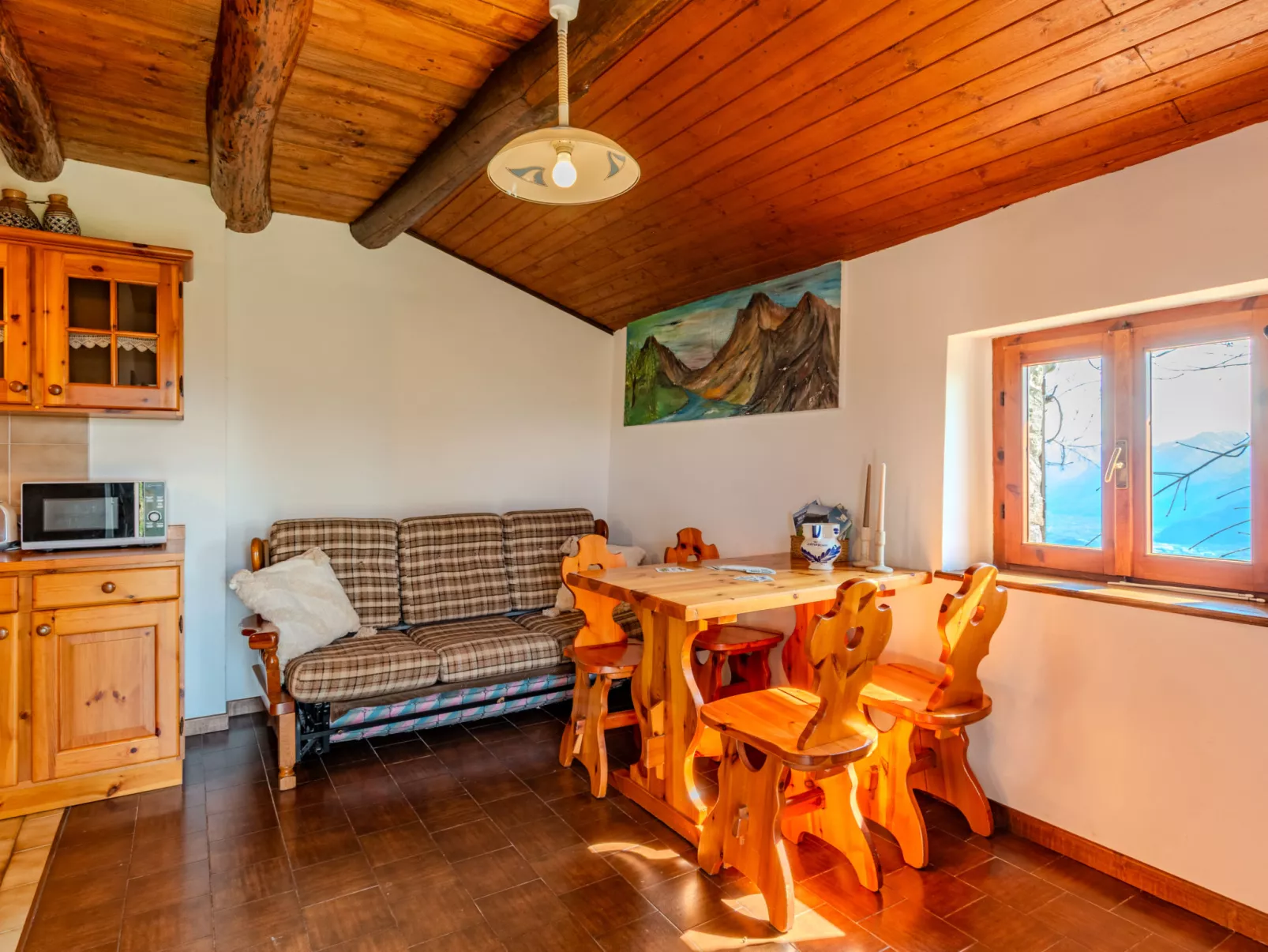 Baita Santina - Dedans