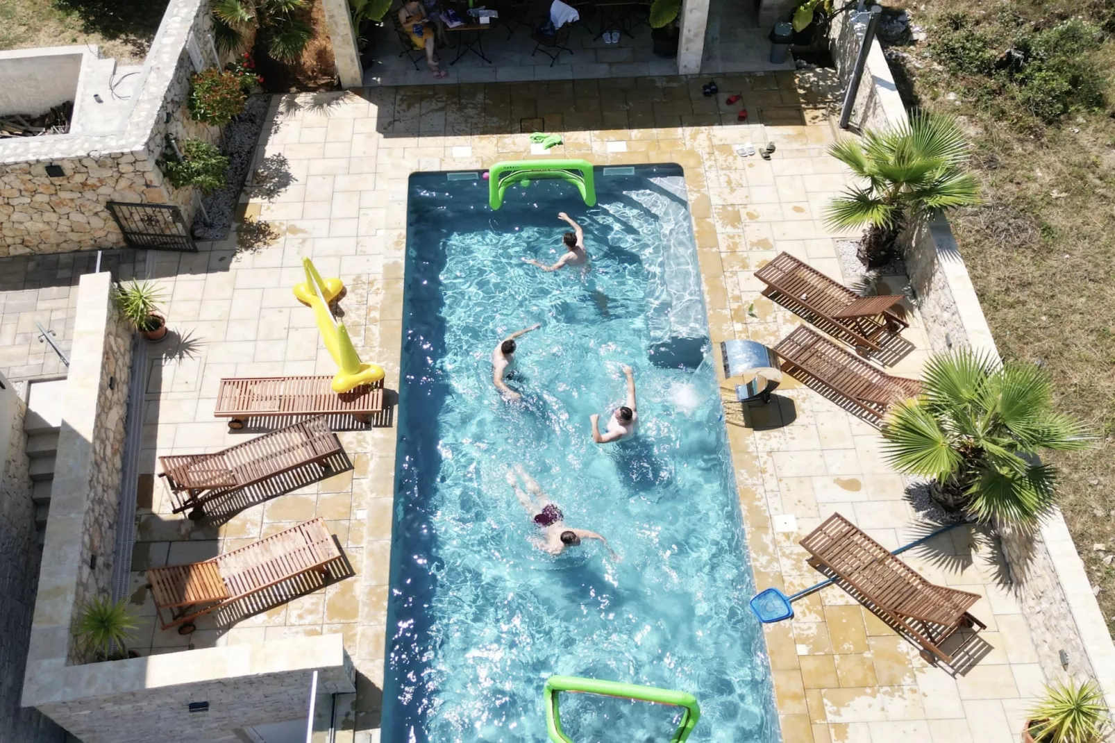 Apartment Mariner 2 with heated pool - Swimming pool