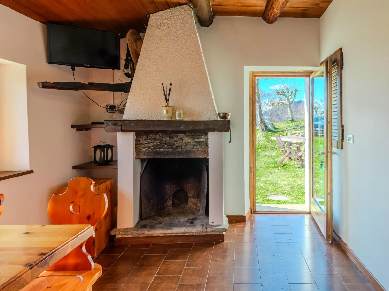 Baita Santina - Dedans