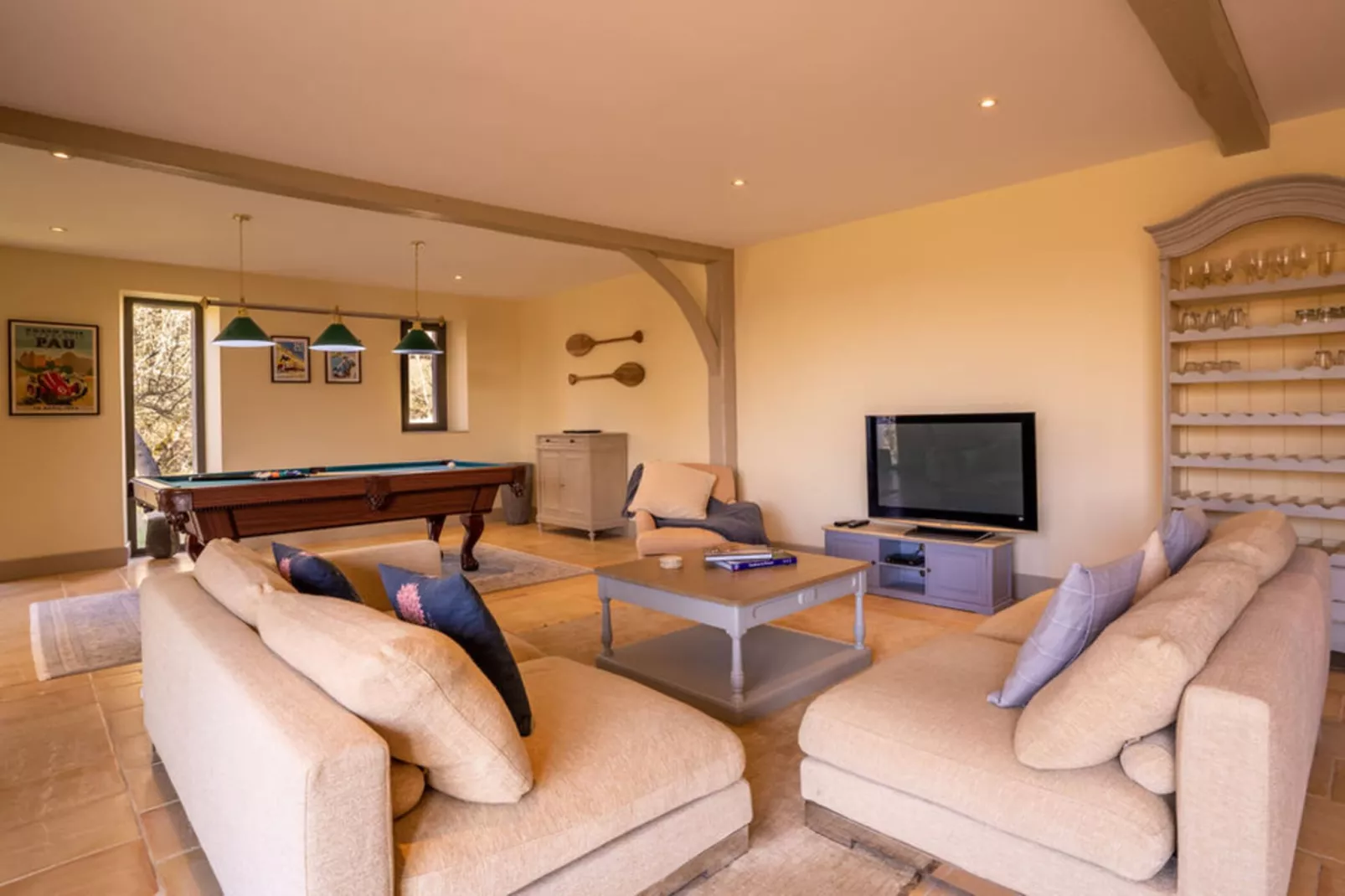 SCI Le Caz Propriété – Villa de Luxe dans le Sud de la France 16 persons - Wohnzimmer