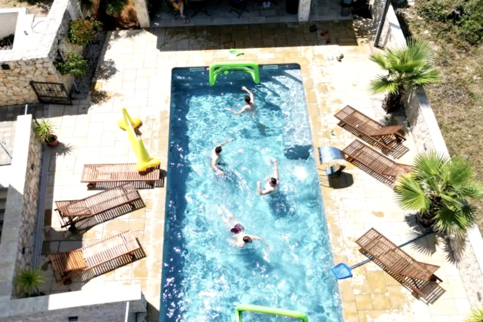 Apartment Mariner 1 with heated pool - Swimming pool