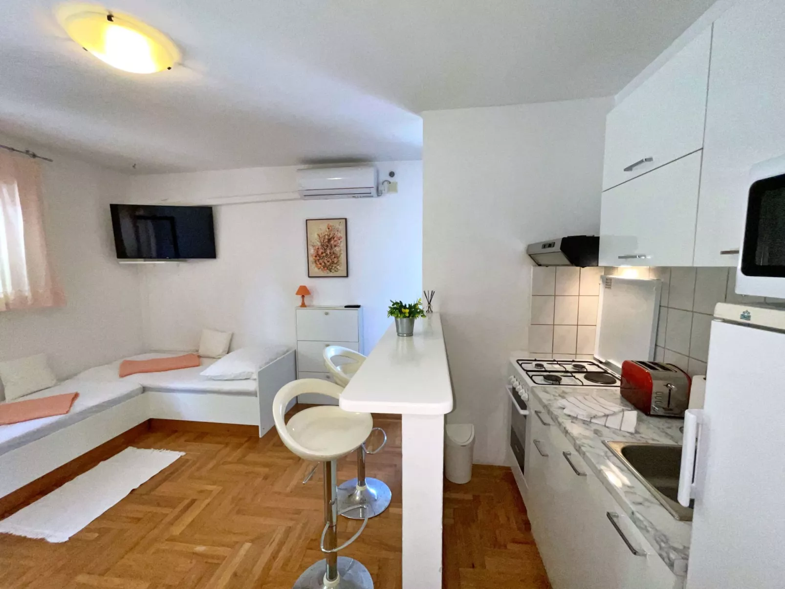 Apartment Brebric - 540 Meter vom Meer entfernt - Dedans