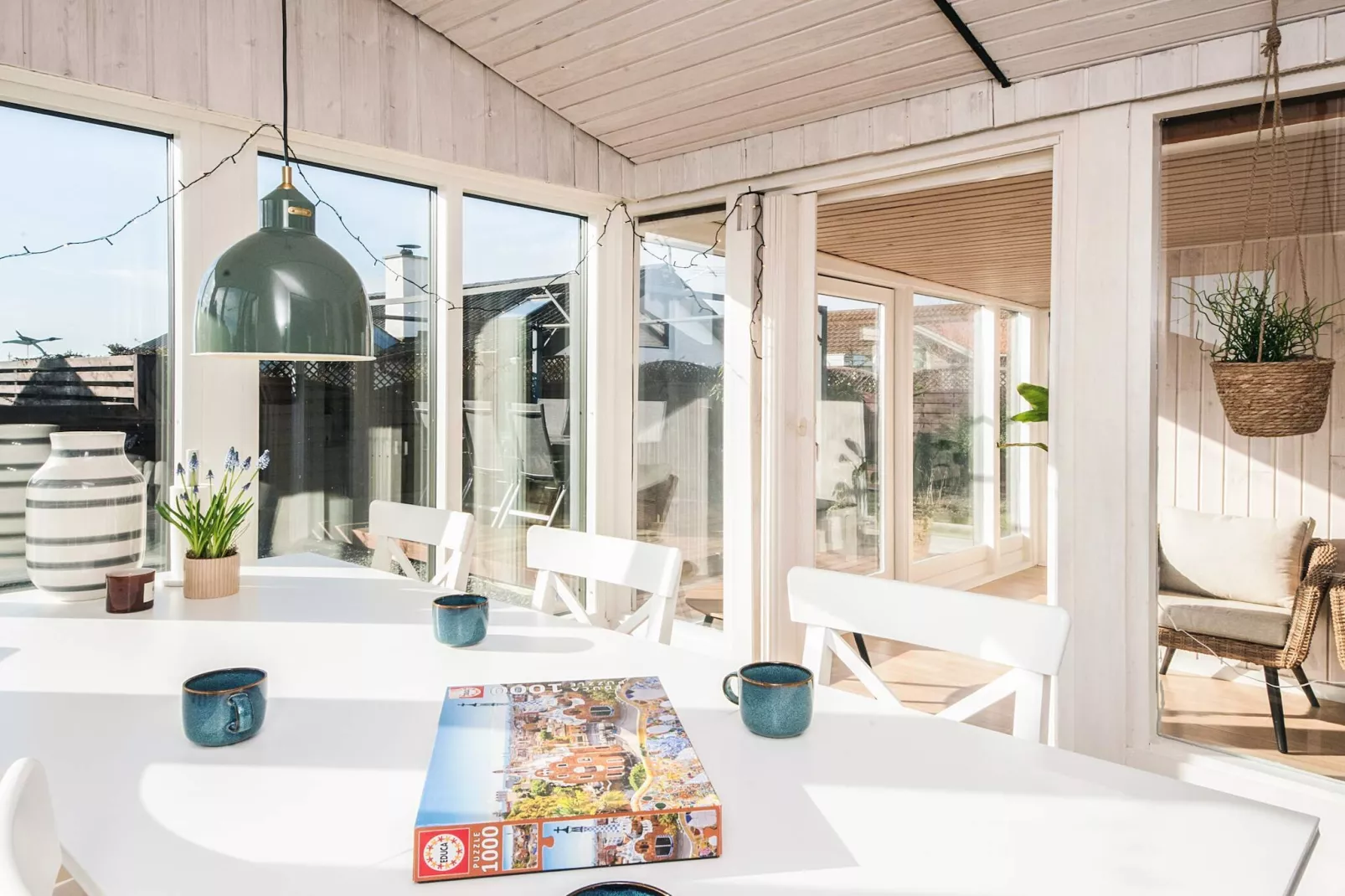 Maison de vacances pour 6 a Rønde - Intérieur