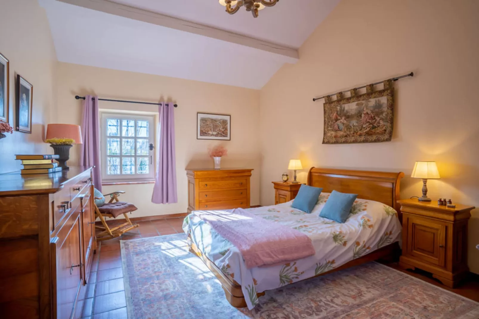 SCI Le Caz Propriété – Villa de Luxe dans le Sud de la France 12person - Schlafzimmer