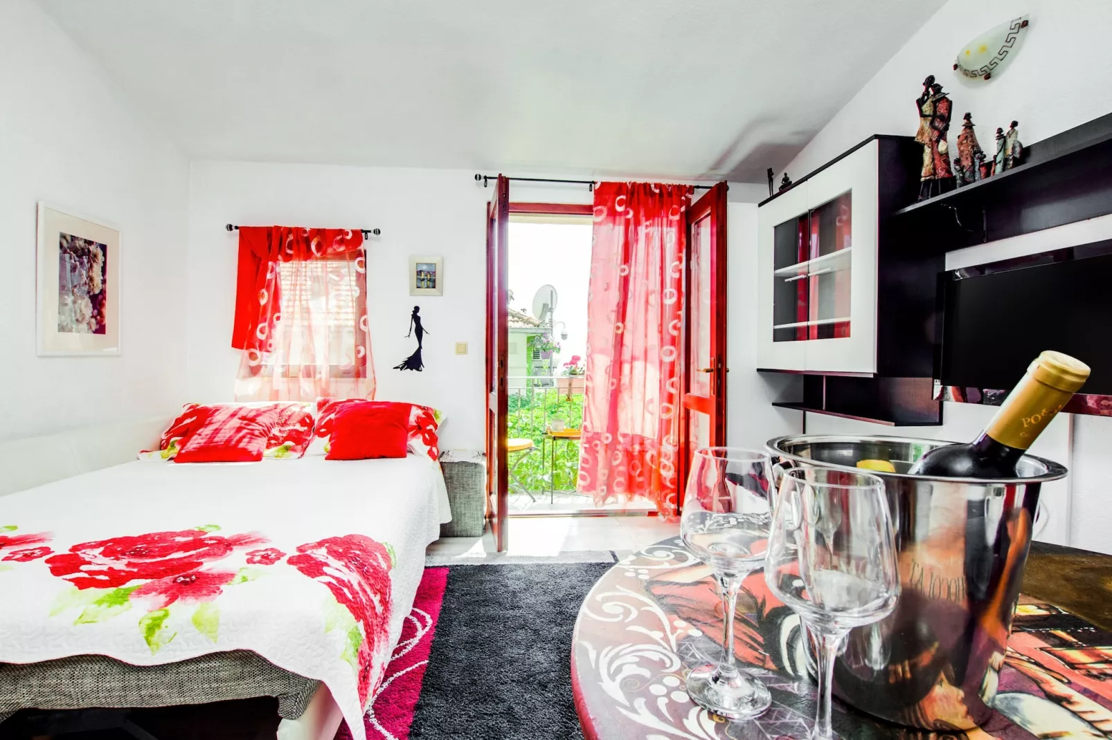 Studio apartment Babilo A3 - Schlafzimmer