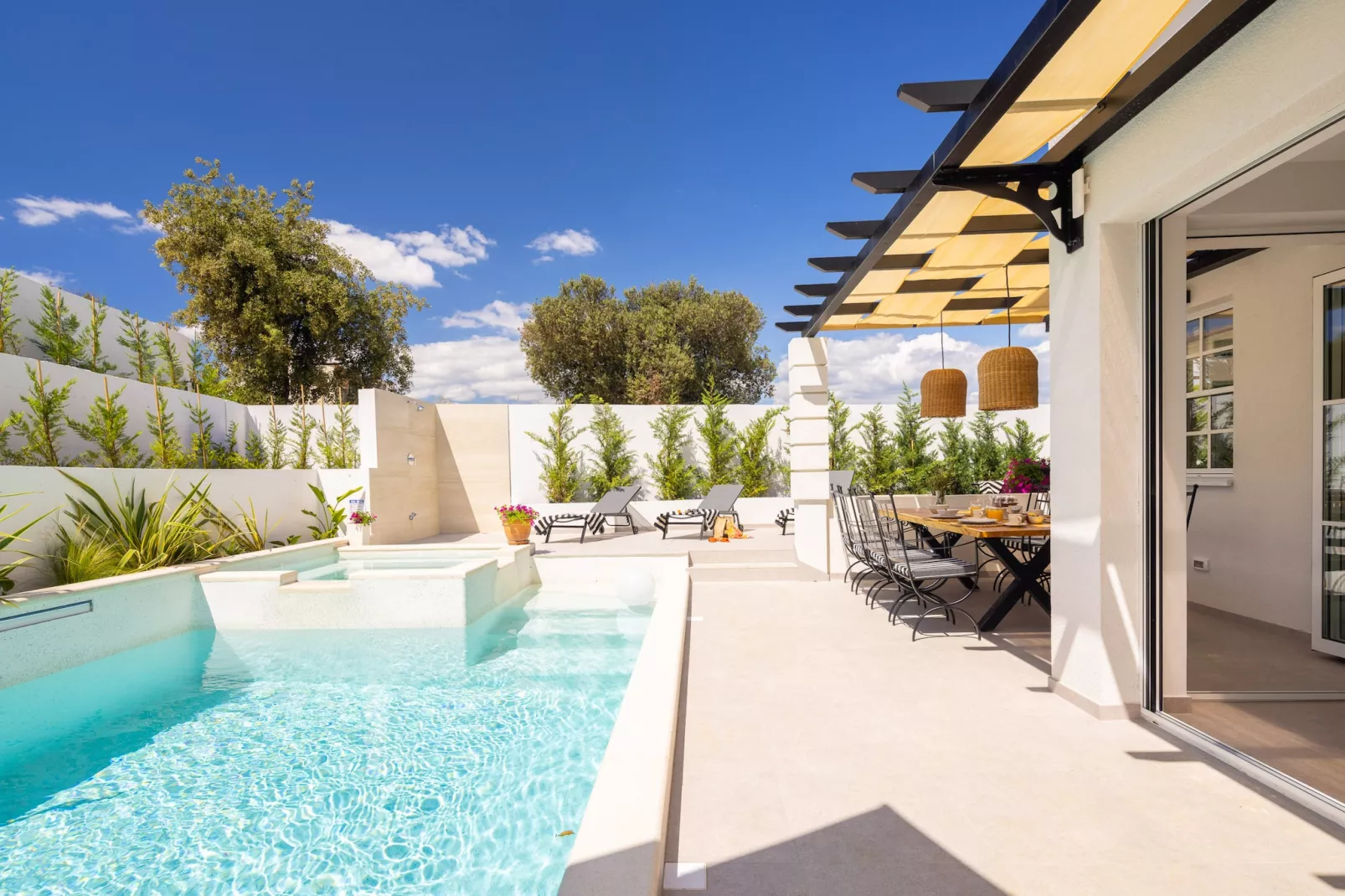 Villa Verde Ražanj with heated pool - Swimming pool