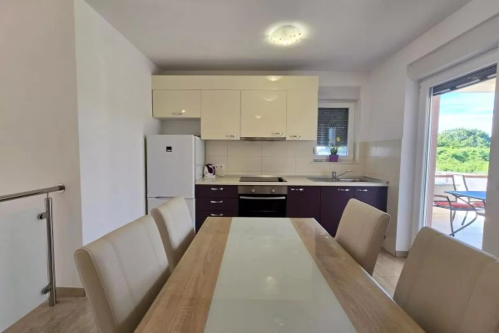 Apartment Mariner 2 with heated pool - Kitchen