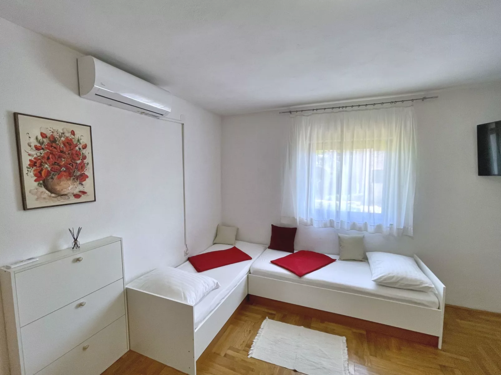 Apartment Brebric - 540 Meter vom Meer - Dedans