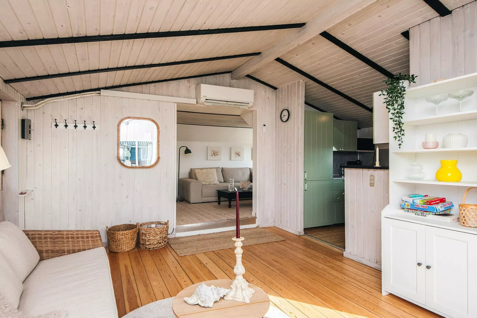 Maison de vacances pour 6 a Rønde - Intérieur