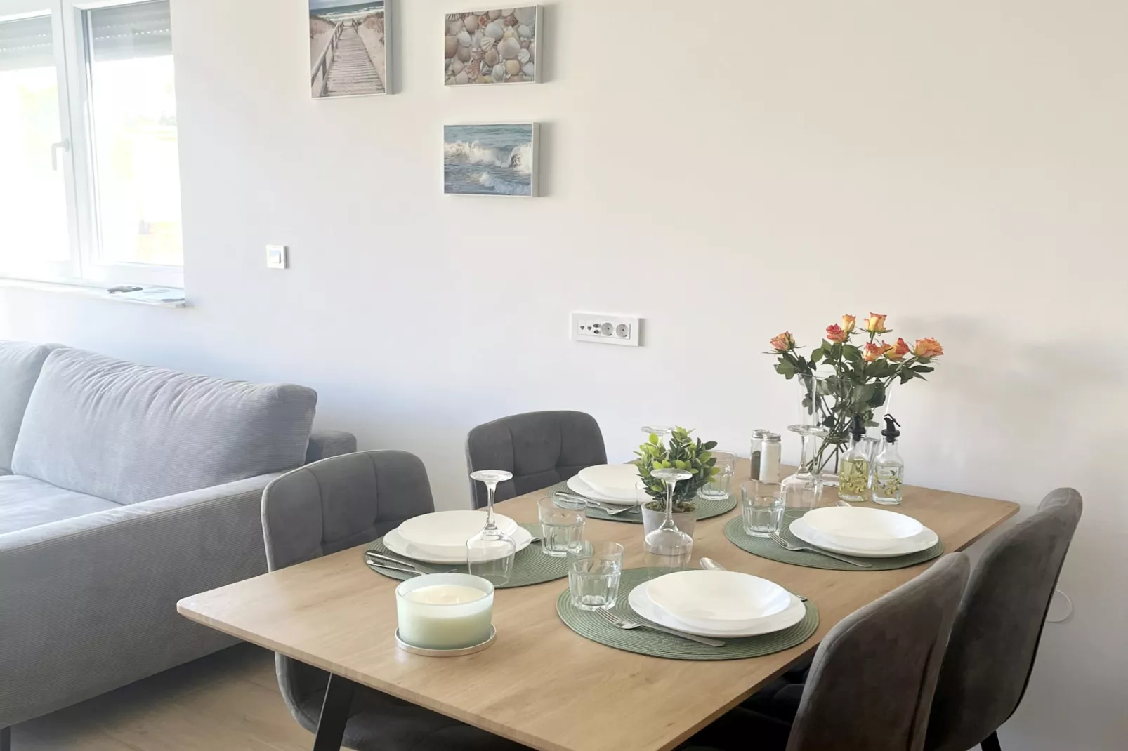 Apartment Mariner 1 with heated pool - Dining room