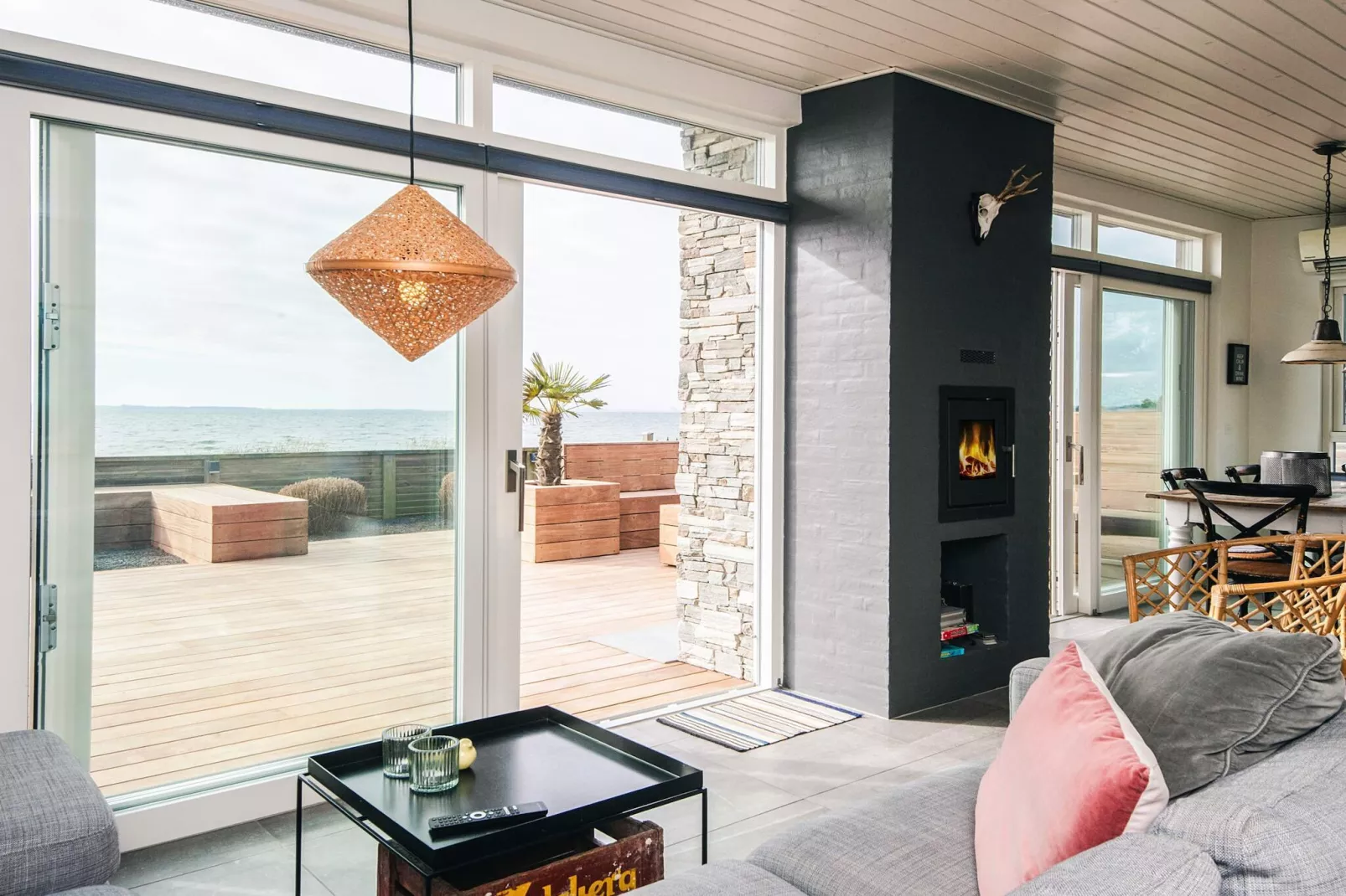 4 Sterne Ferienhaus in Rønde - Innenbereich